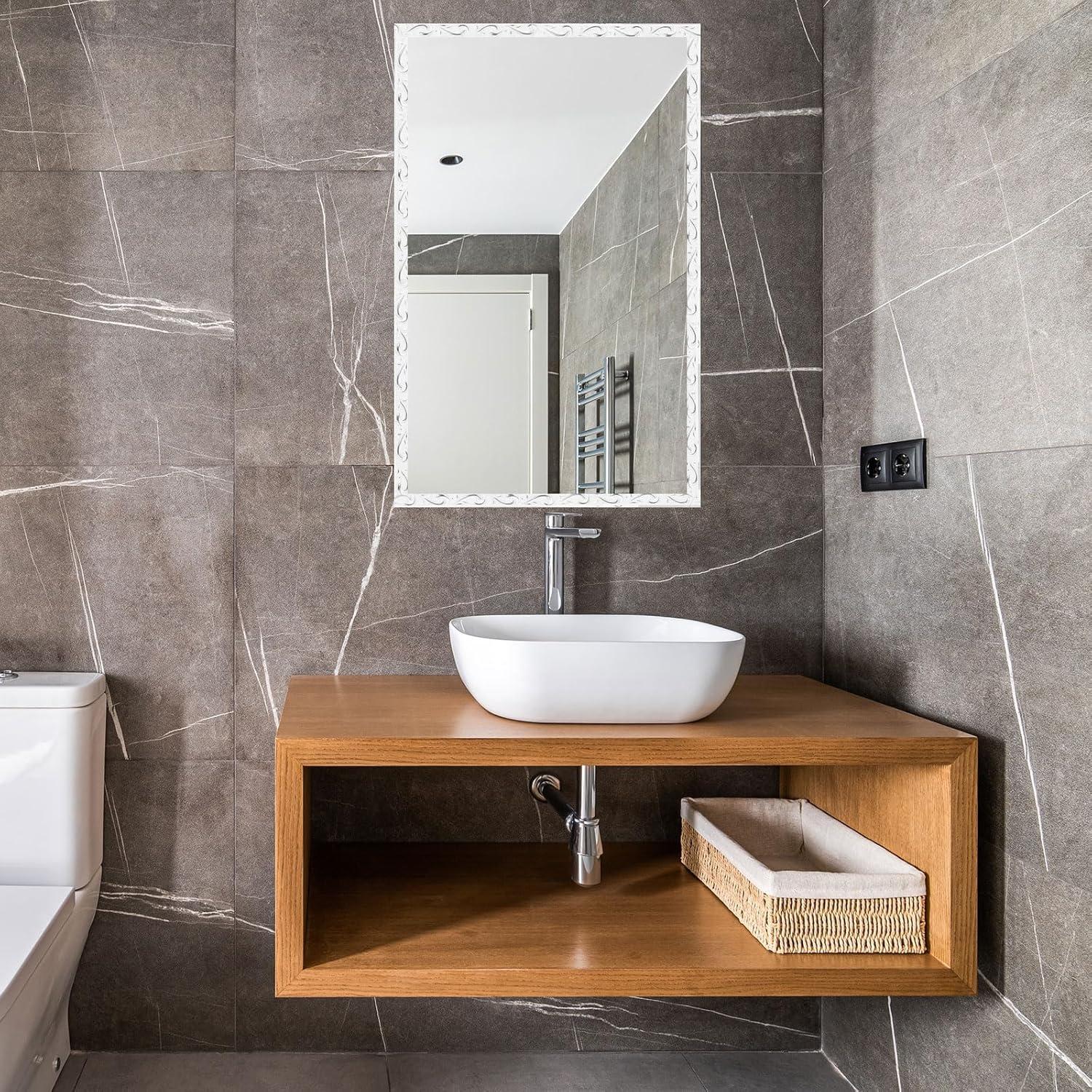 Moldura Autoadhesiva de Pared UXCell 5m x 20mm PVC Blanco