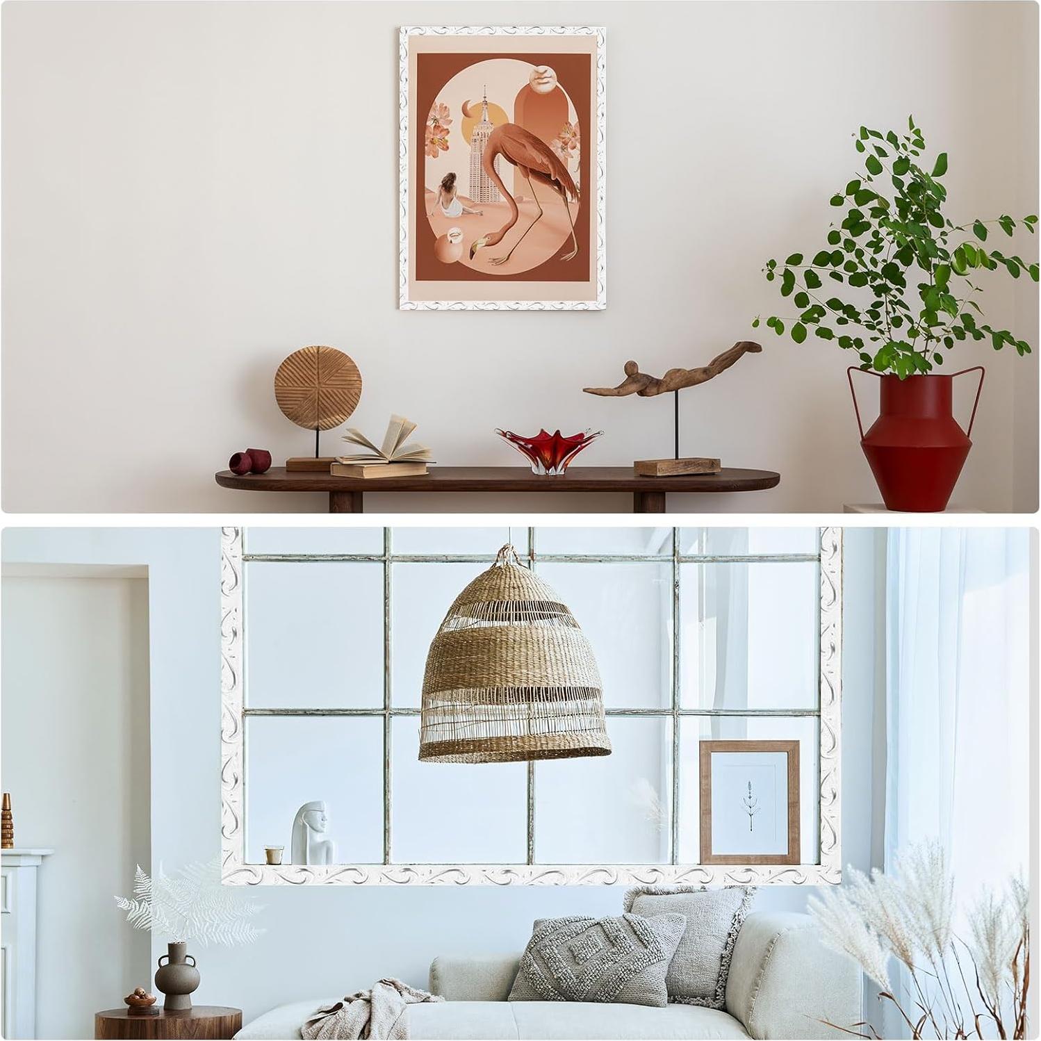 Moldura Autoadhesiva de Pared UXCell 5m x 20mm PVC Blanco