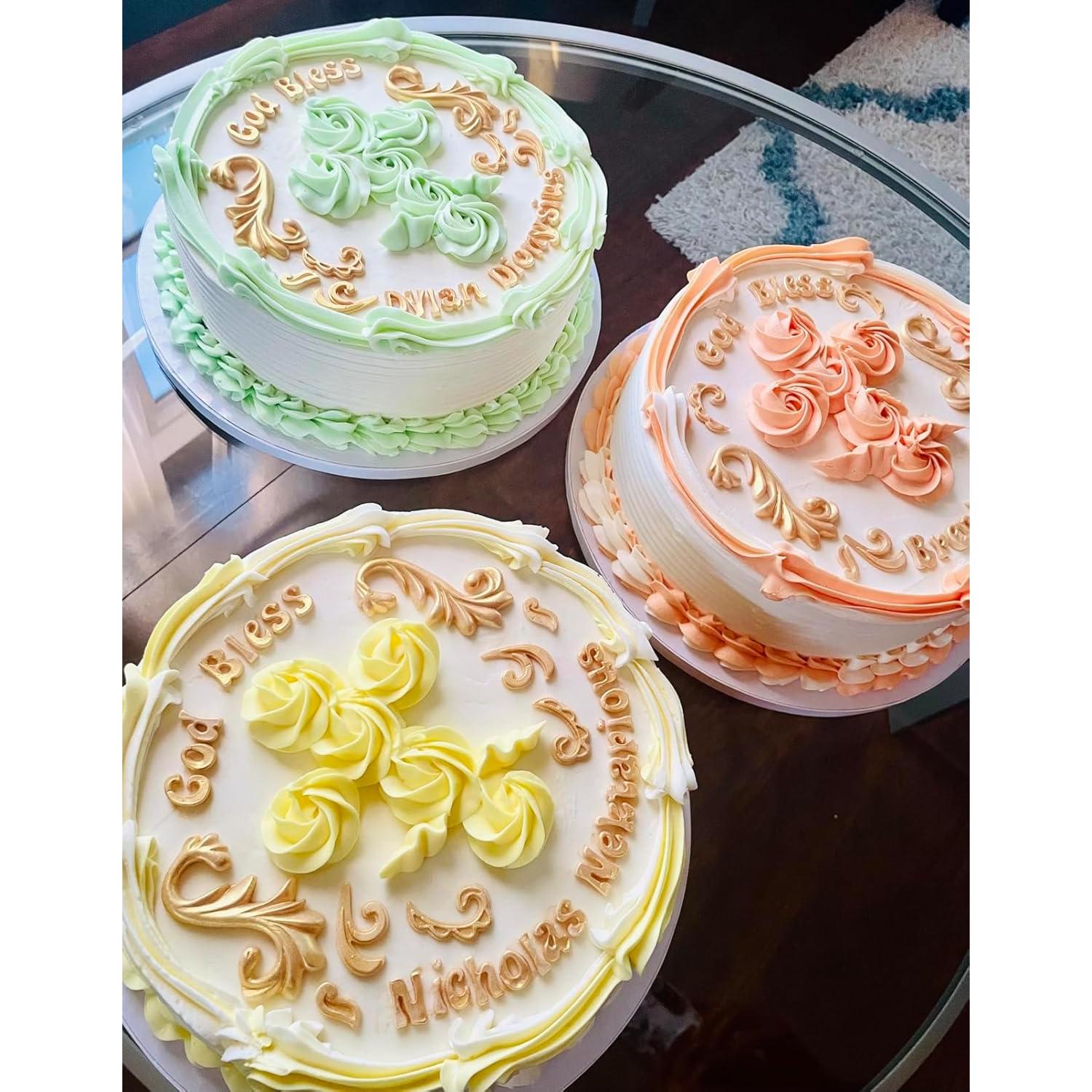 Molde de Silicona para Pastel de Boda Anyana Scroll Grande