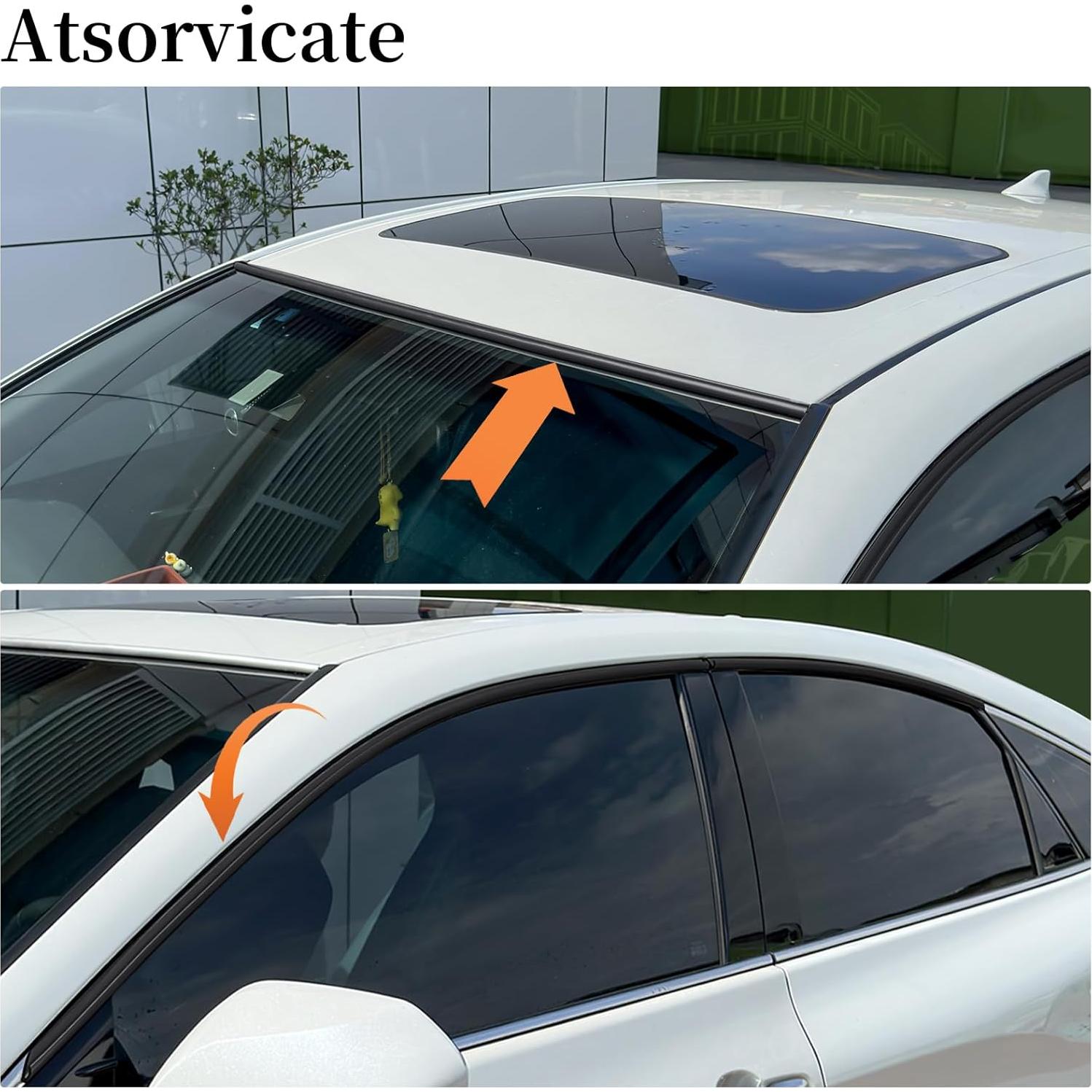 Canal de Drenaje de Agua Atsorvicate 6.2m Gel Silicona Negro