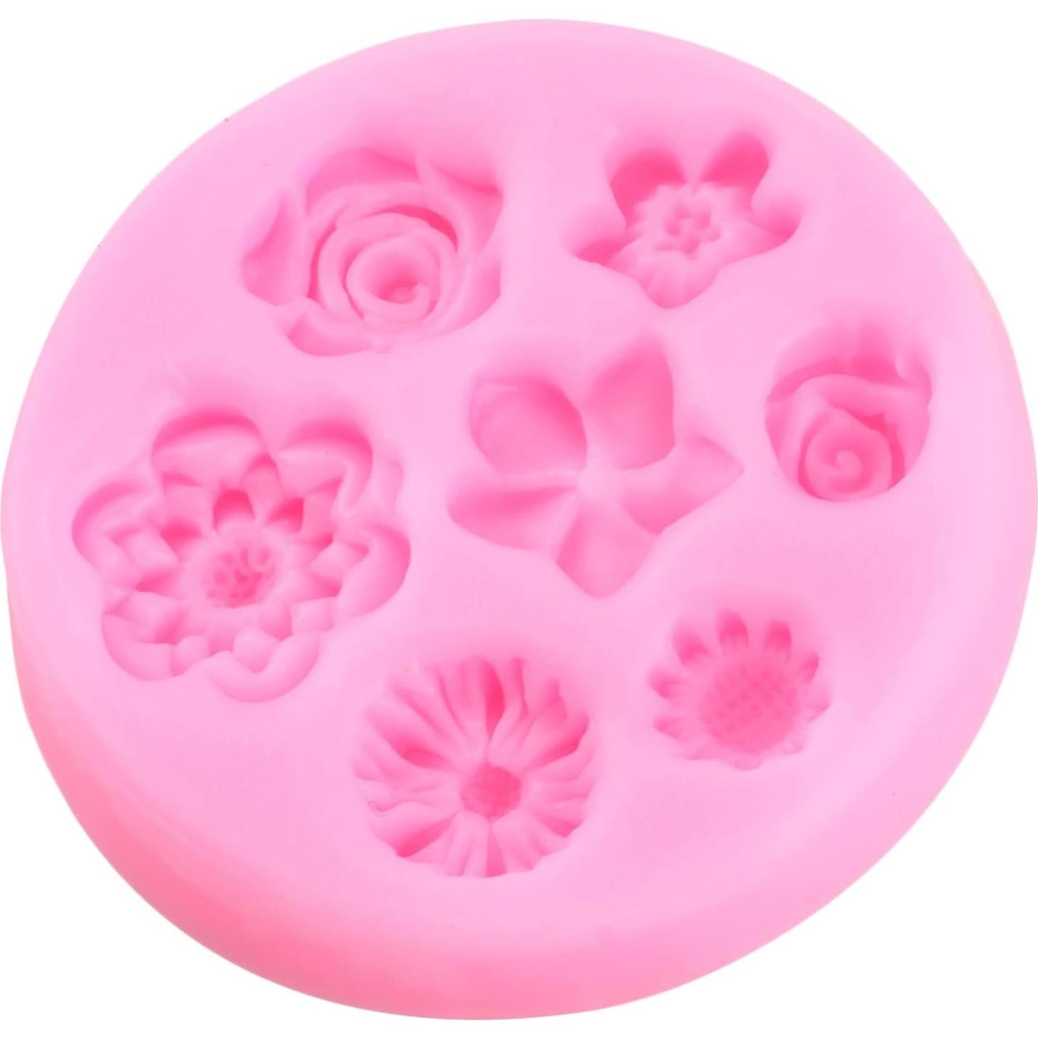 Set de 4 Moldes de Silicona para Fondant MIYAHOUSE