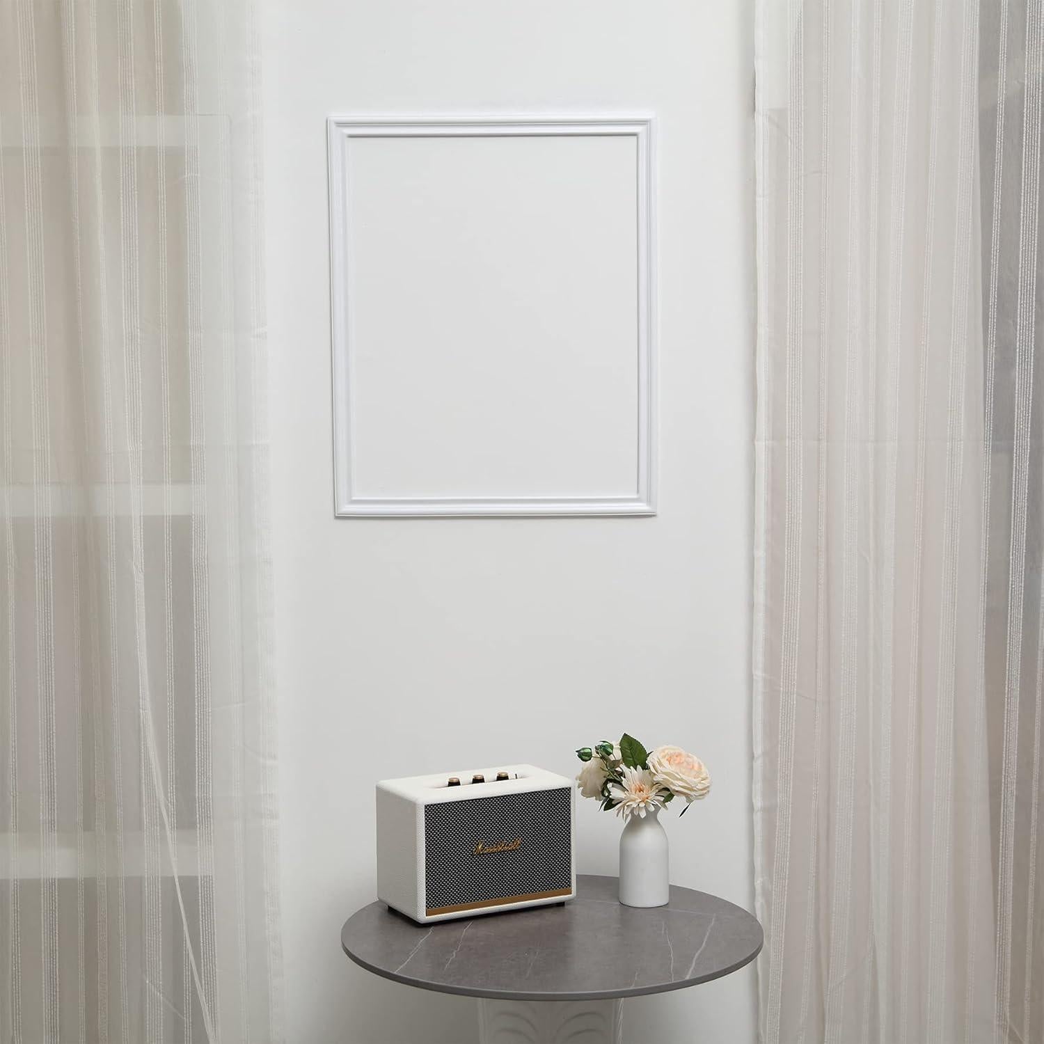 Moldura Autoadhesiva Trimold 3m x 4.1cm Blanca para Pared