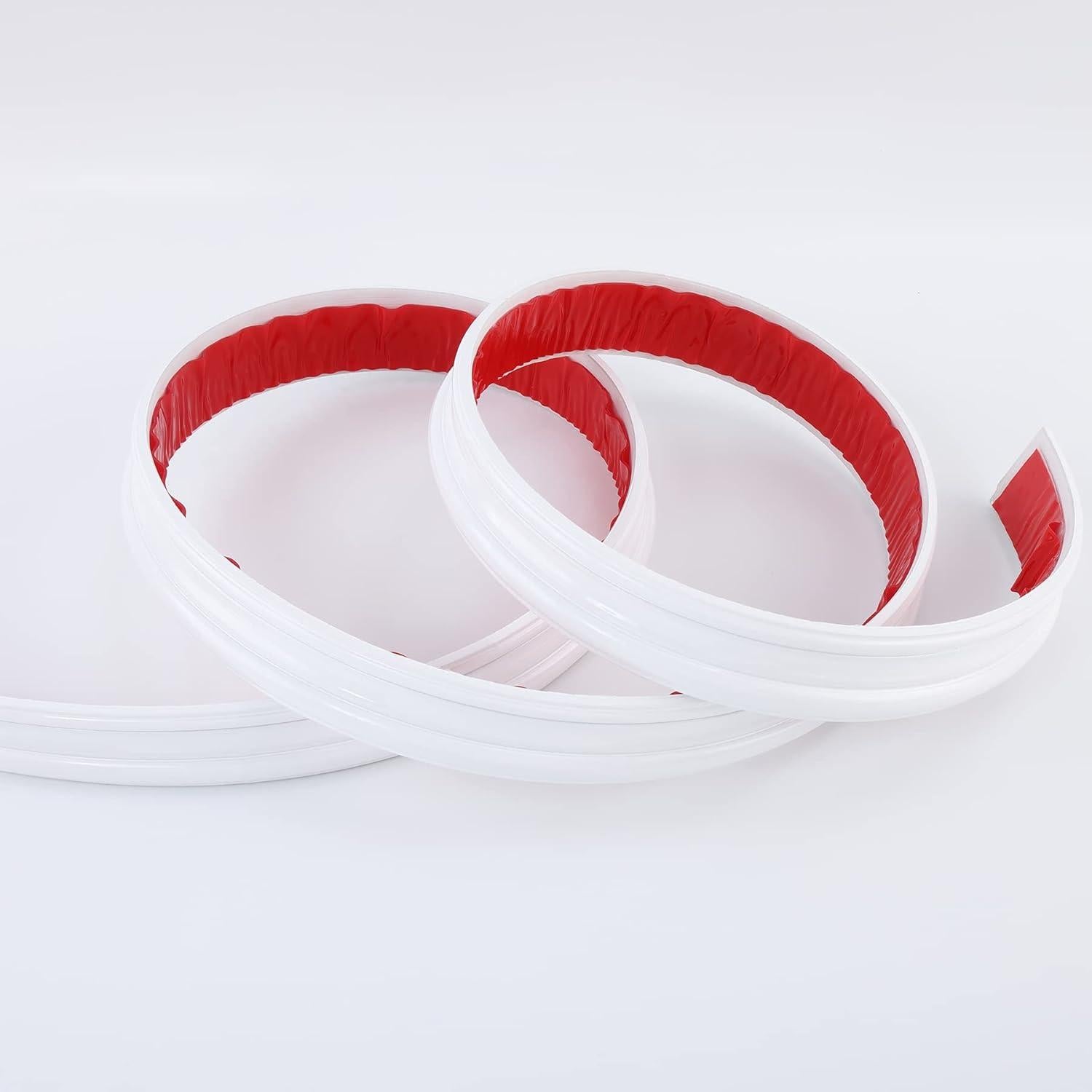 Moldura Autoadhesiva Trimold 3m x 4.1cm Blanca para Pared