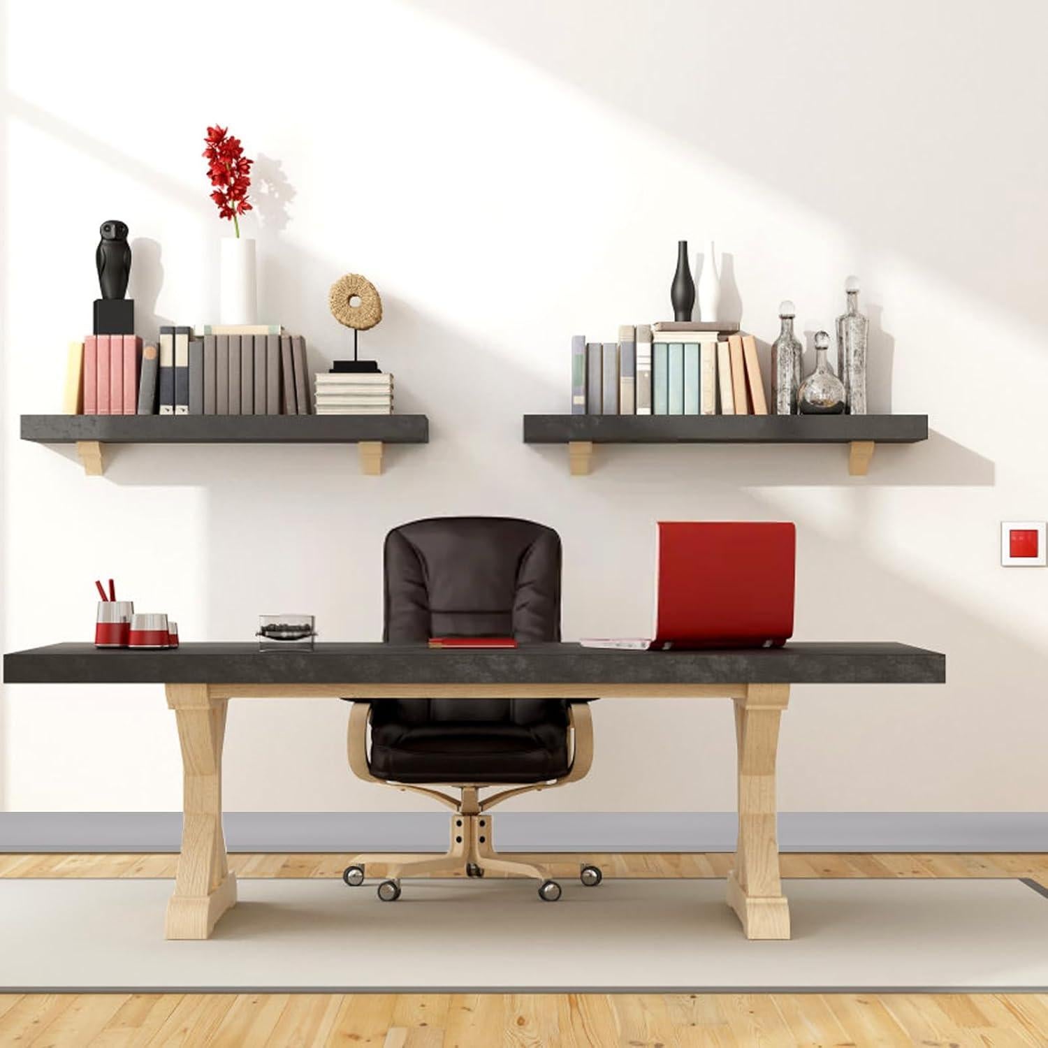 Moldura Zócalo Flexible Okllen 10 cm x 6.1 m Gris Vinilo