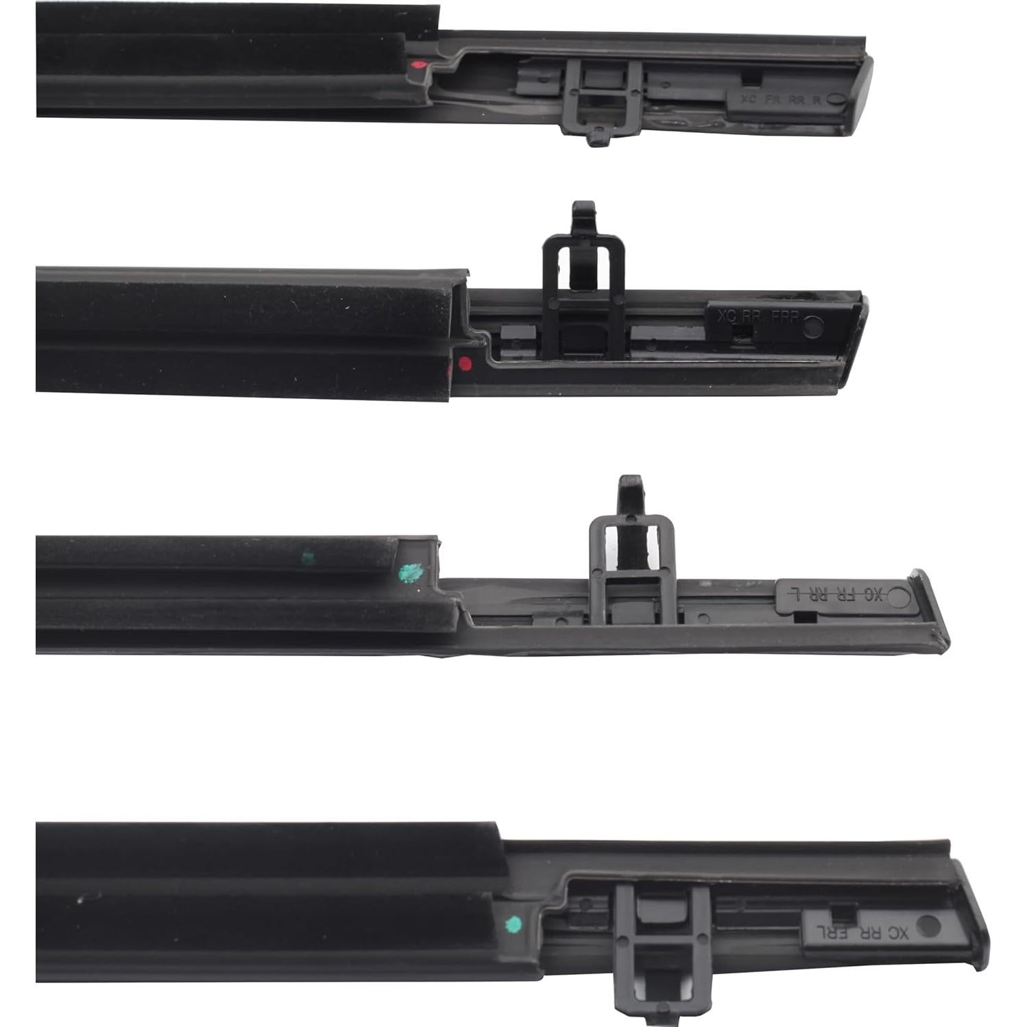 Sello de Ventana YBDDZH para Honda Civic 2006-2011 Juego de 4