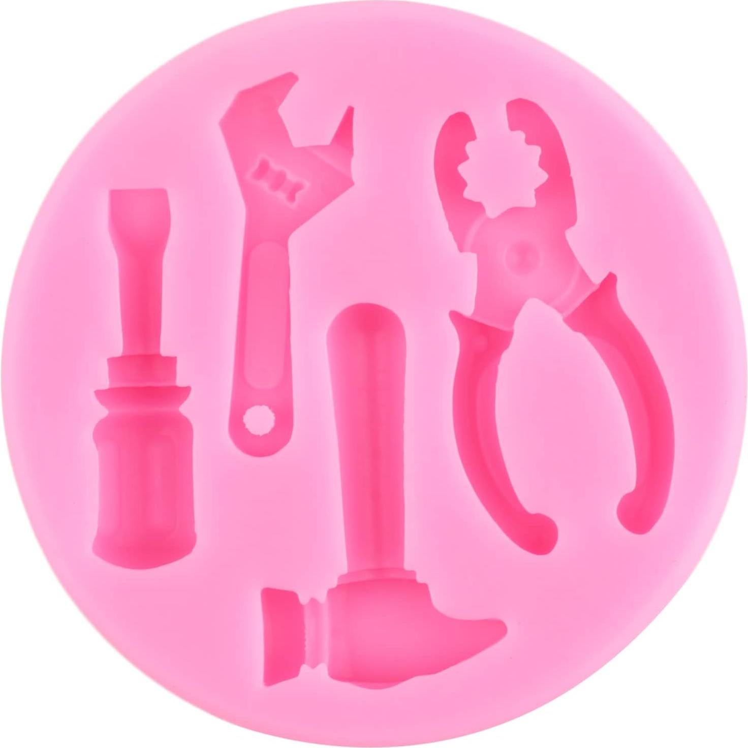 Set de 4 Moldes de Silicona MIYAHOUSE para Decoración de Pasteles