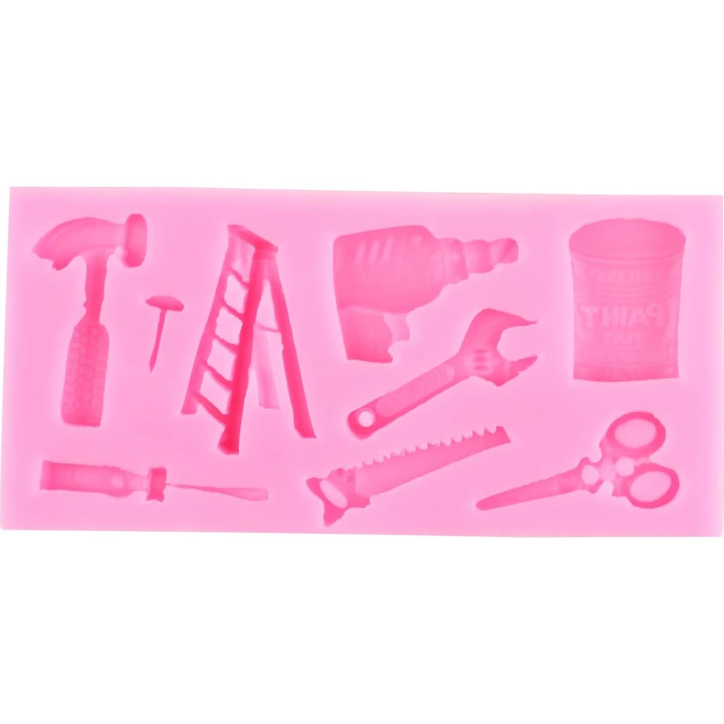 Set de 4 Moldes de Silicona MIYAHOUSE para Decoración de Pasteles