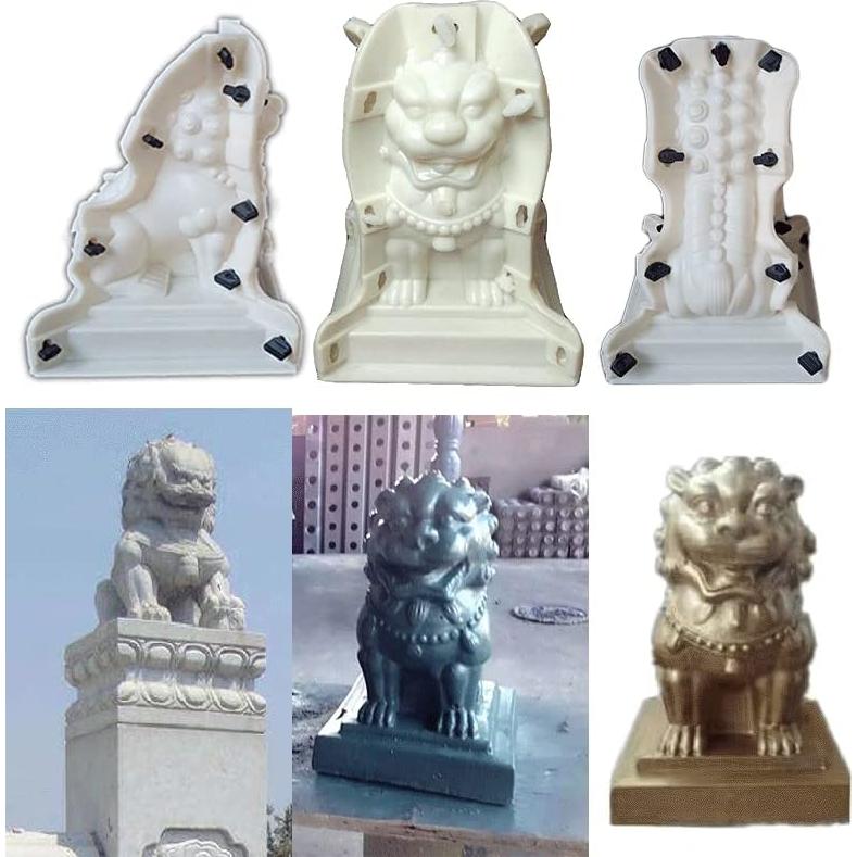 Molde de Estatua de Cemento León EAIVENY 1.08kg 35.88x25.50cm