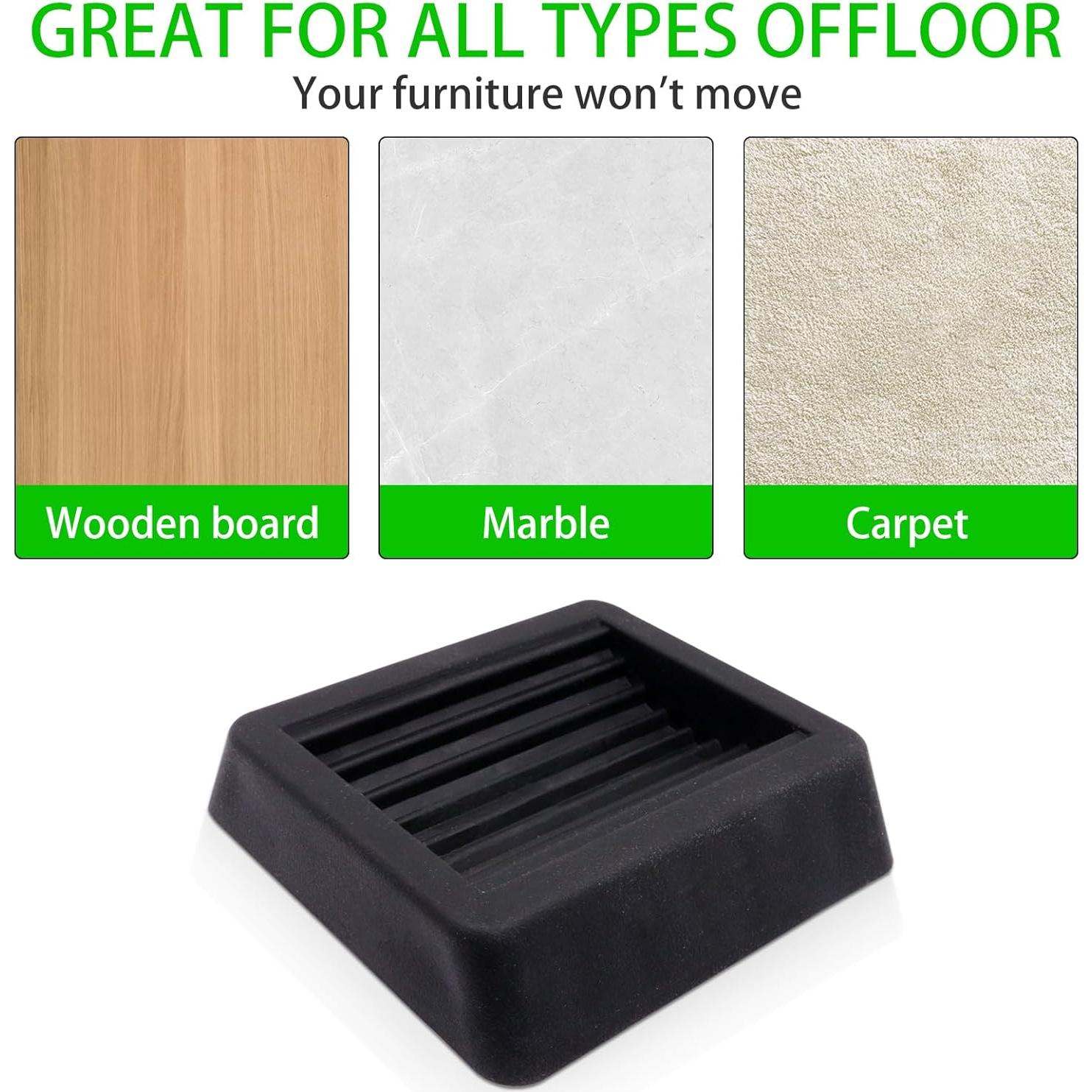 5 Detenedores de Rueda de Silicona GDFYMI para Muebles