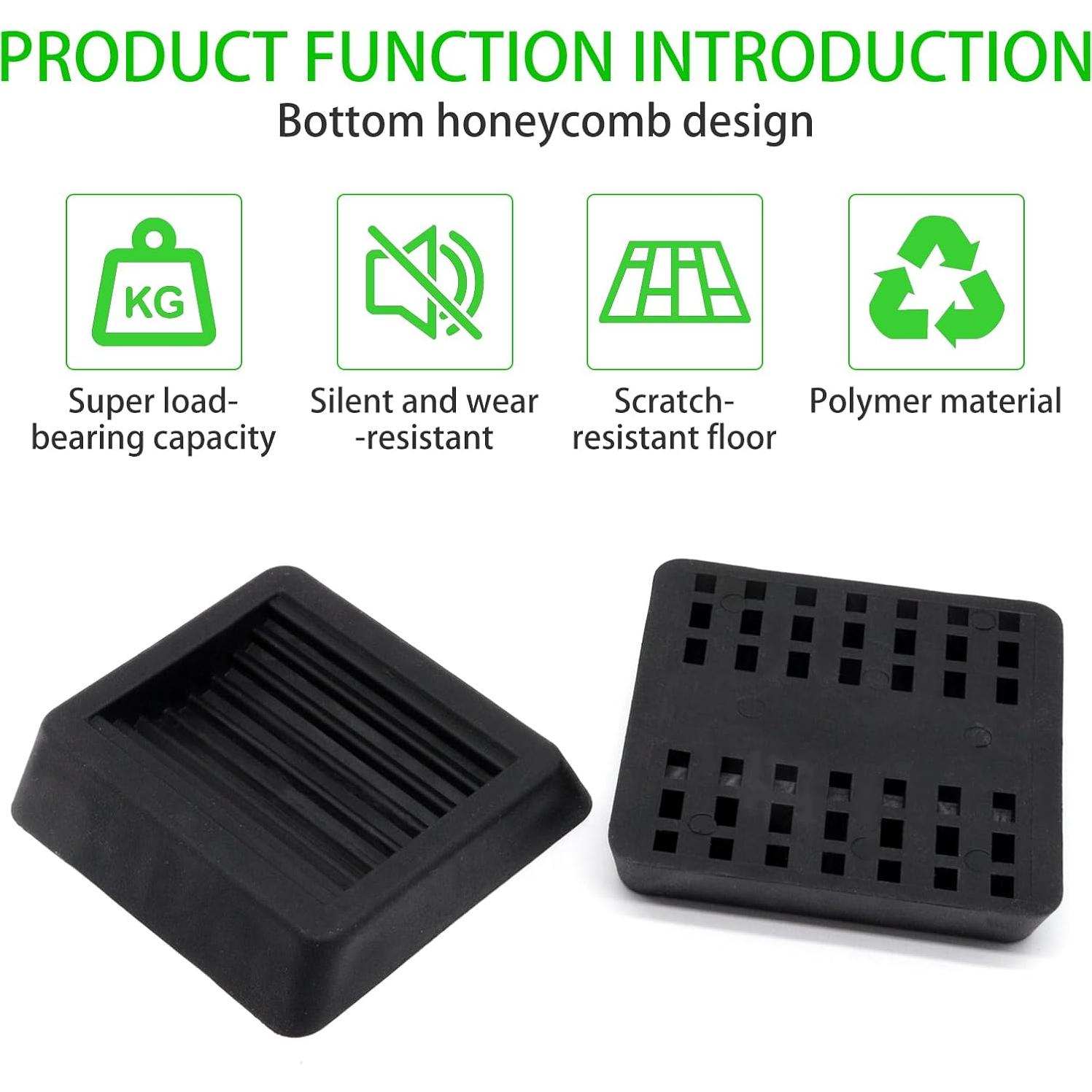 5 Detenedores de Rueda de Silicona GDFYMI para Muebles