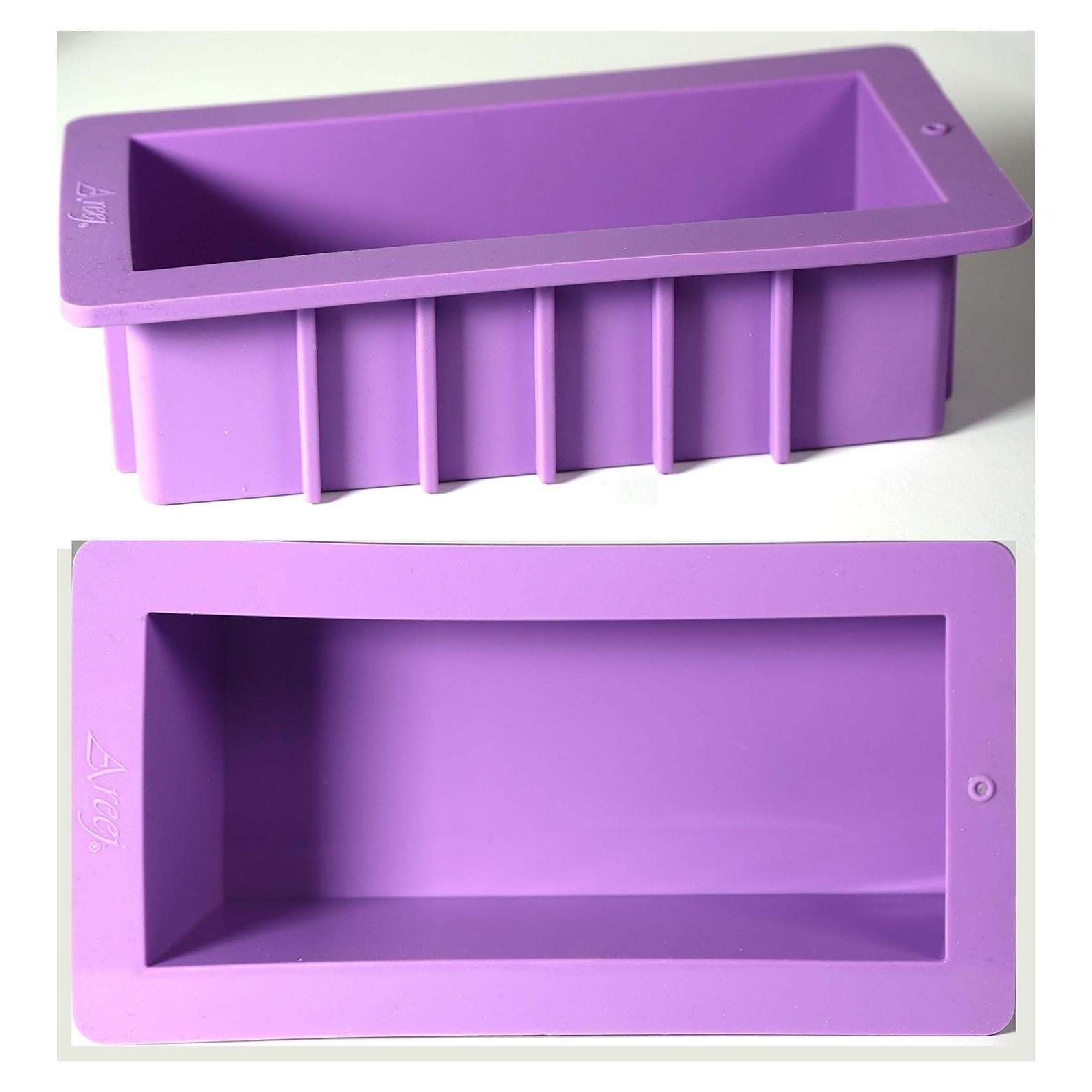 Molde de Jabón de Silicona Areej 20.8x8.9x6.4 cm Alta Resistencia