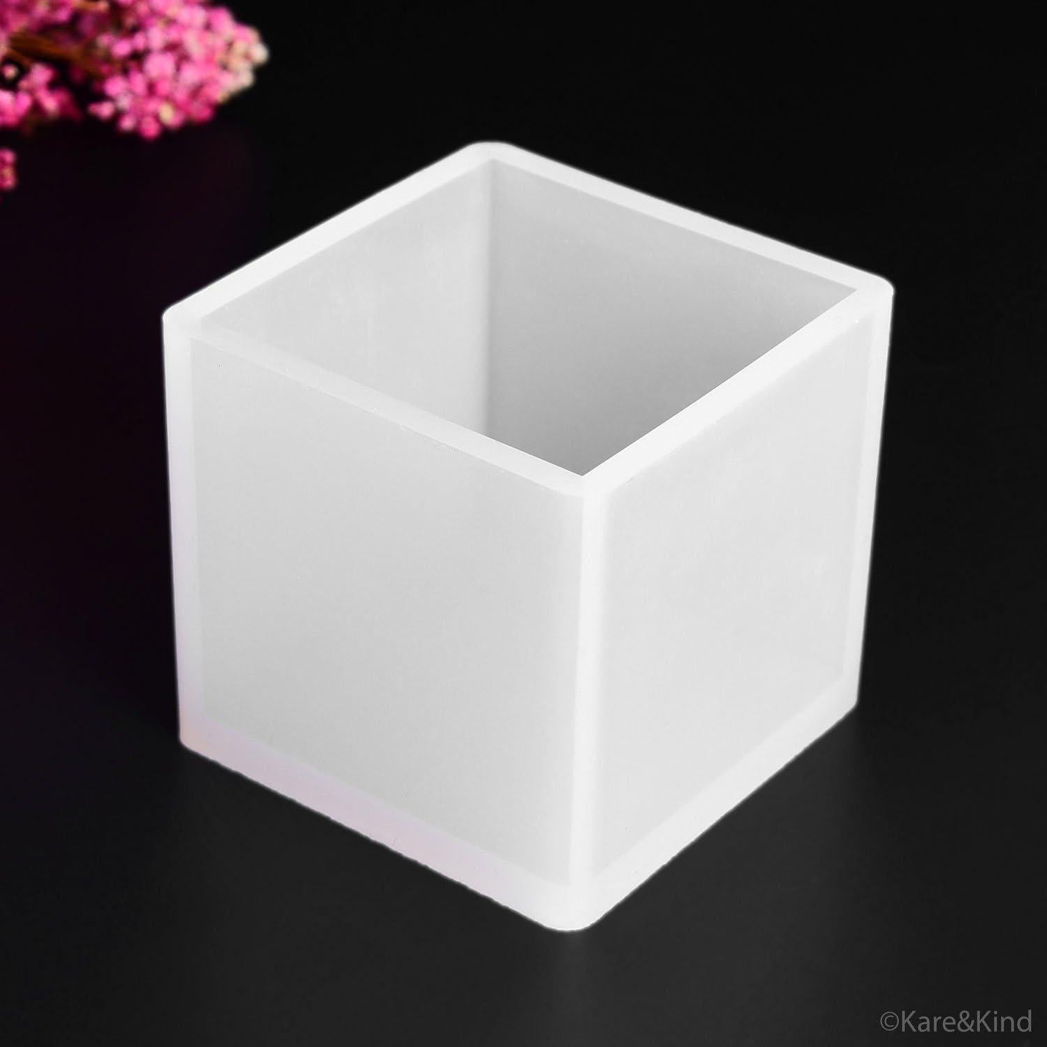 Set de Moldes de Silicona Kare & Kind - Cubo y Esfera para Resina