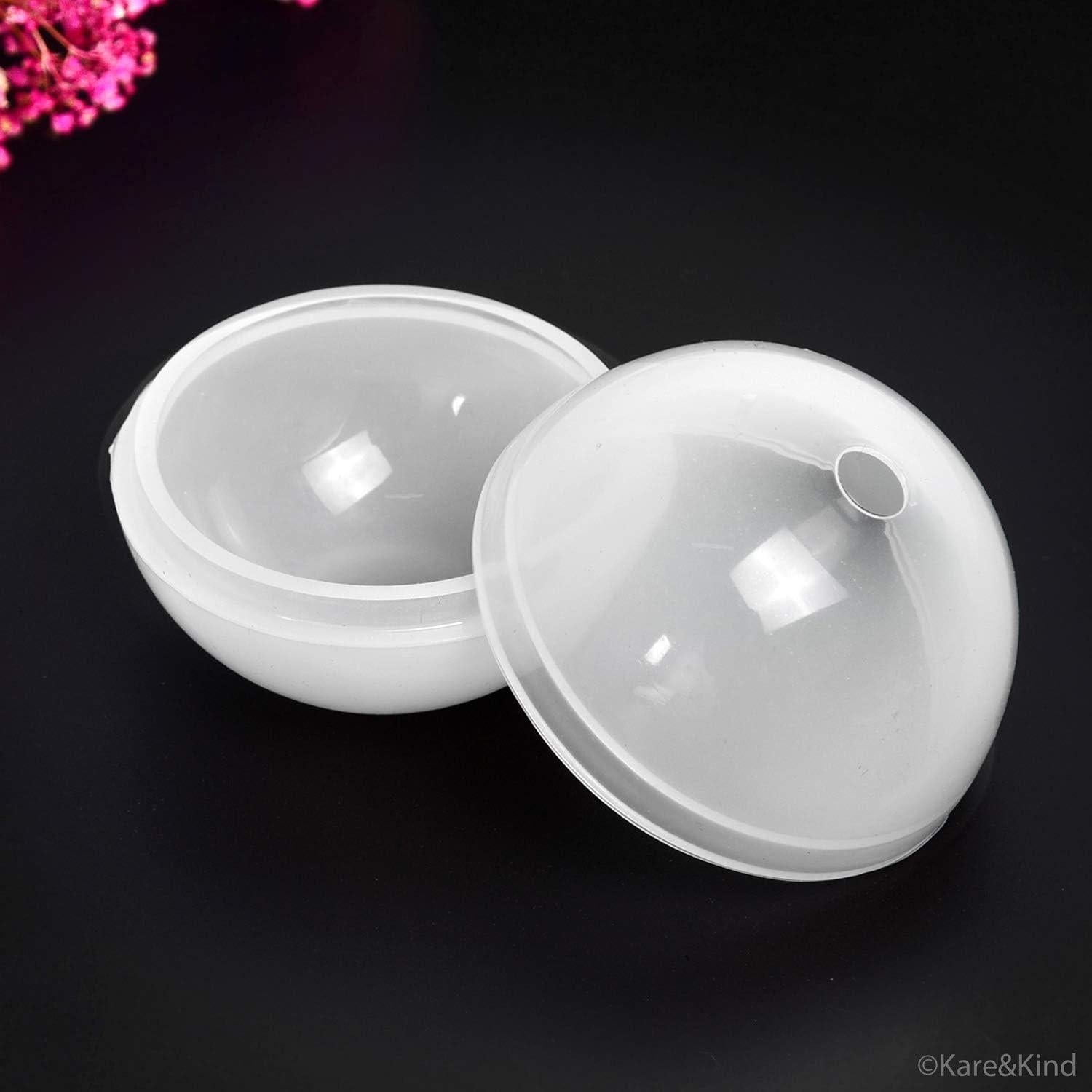 Set de Moldes de Silicona Kare & Kind - Cubo y Esfera para Resina