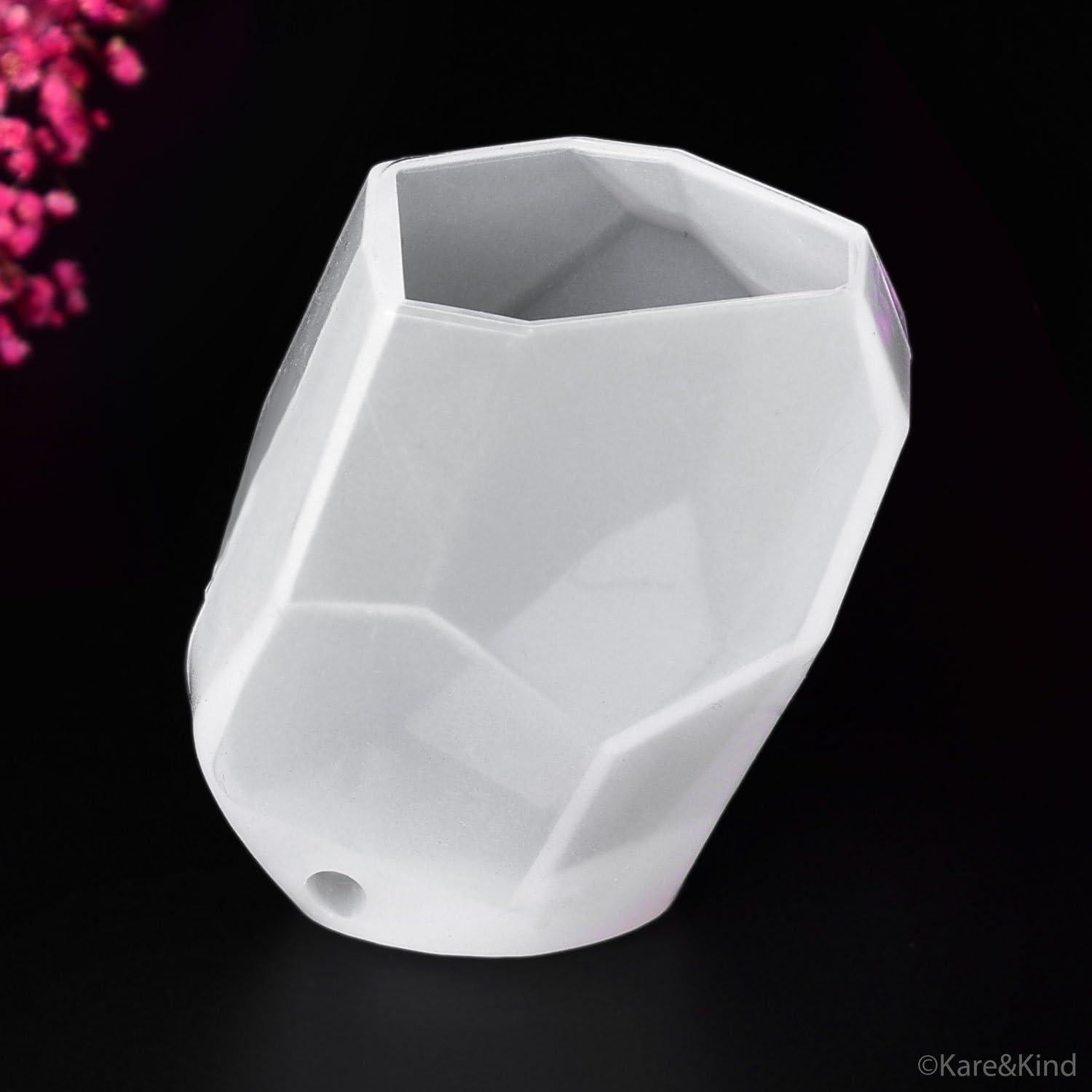 Kit de Moldes de Silicona Kare & Kind - Cristal de Cuarzo - 3 Piezas