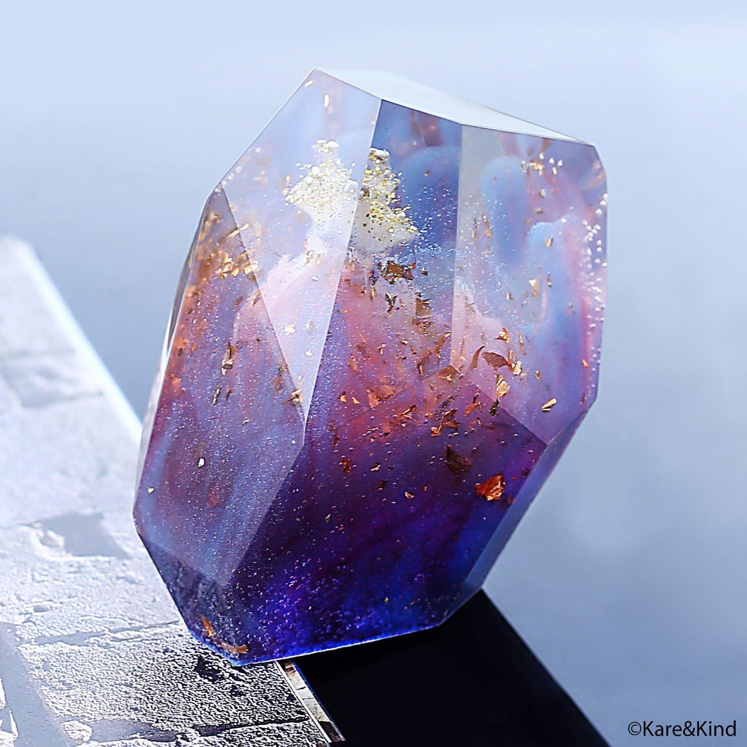 Kit de Moldes de Silicona Kare & Kind - Cristal de Cuarzo - 3 Piezas