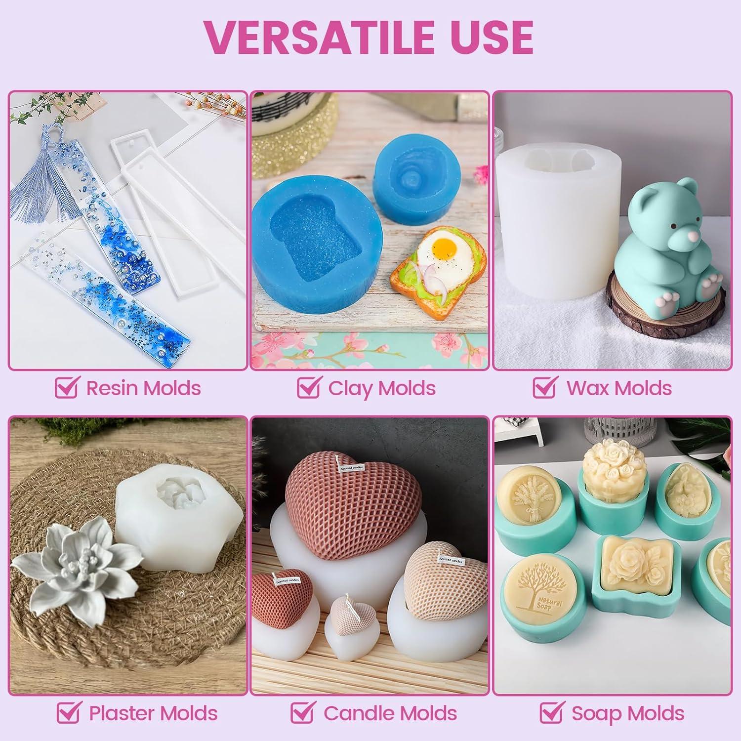 Kit de Moldes de Silicona Vivresina 34 OZ 15A Antiestrés