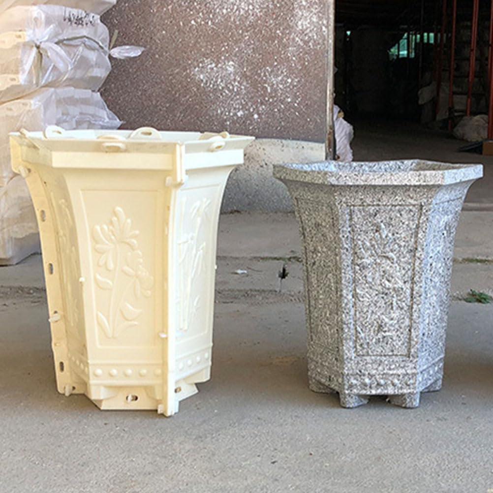 Molde de Resina Epóxica GANAZONO Hexagonal para Macetas