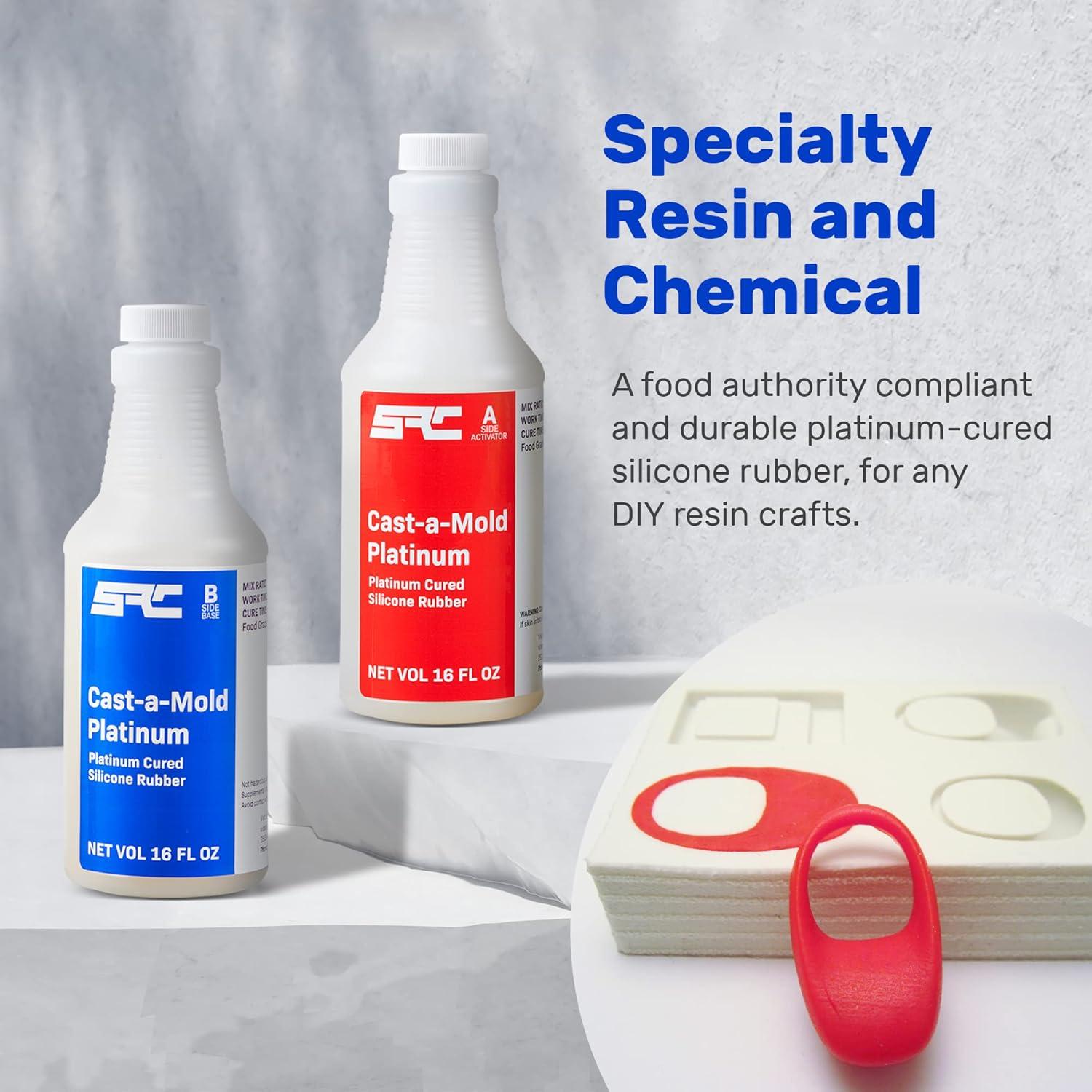 Kit de Moldes de Silicona Grado Alimenticio SPRESIN 32 Oz