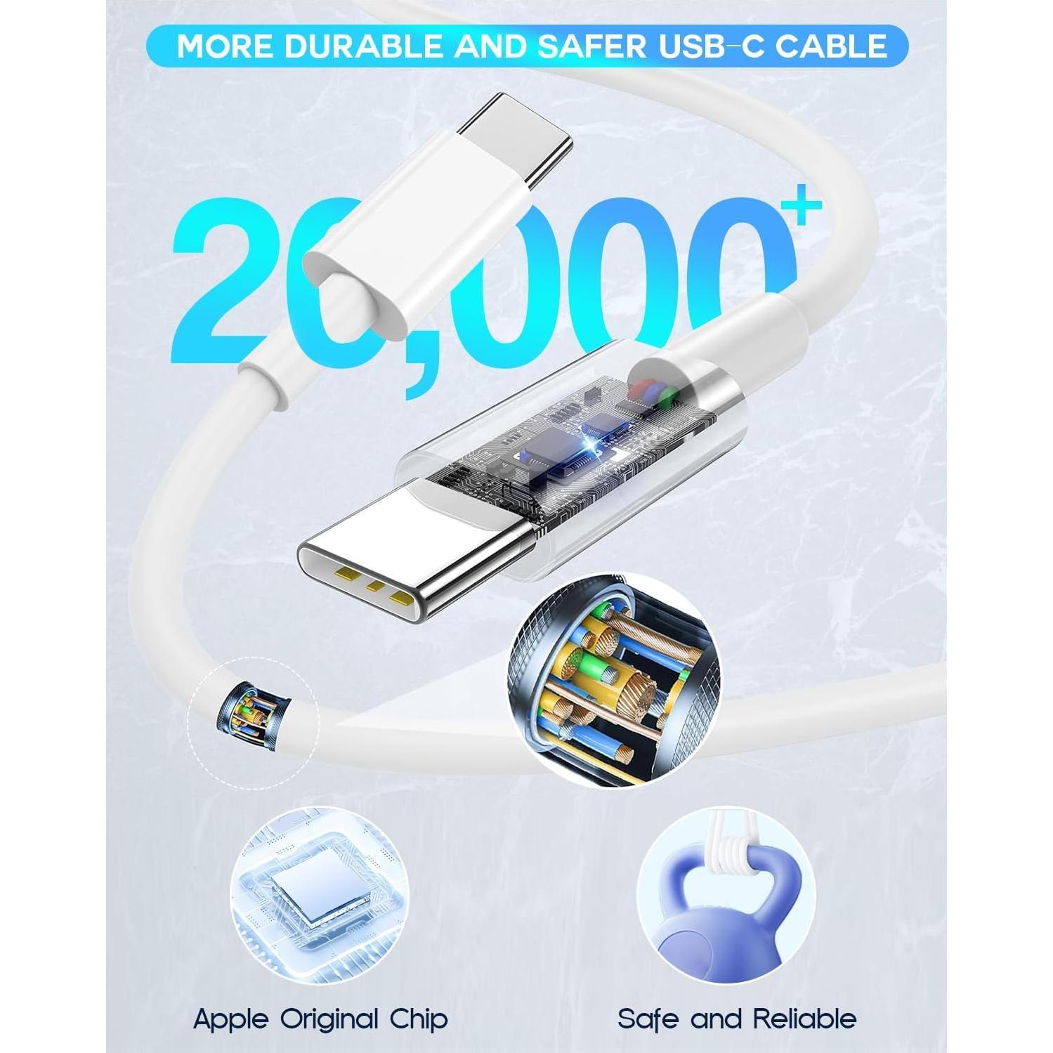 Cable USB C a USB C DreemTeam 240W 2M Carga Rápida