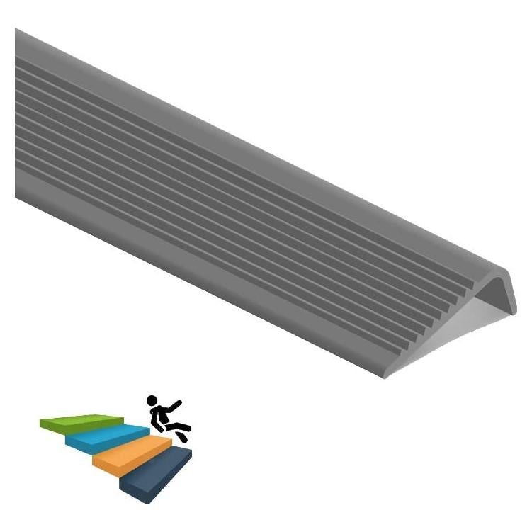 Nosing de Escalera Antideslizante Vakerga 91 cm Gris
