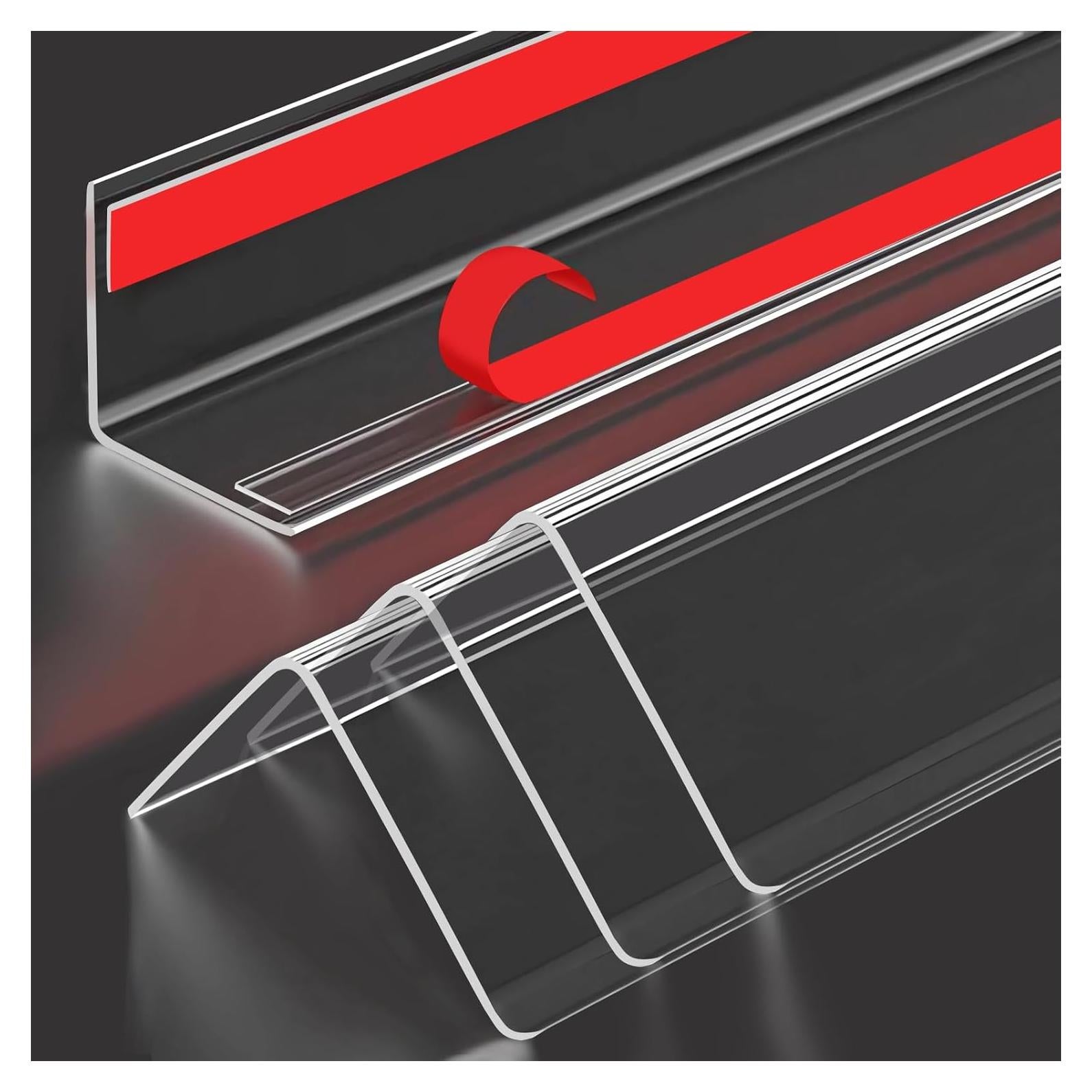 4 Protectores de Esquinas Transparentes Gebena 42cm para Bebés