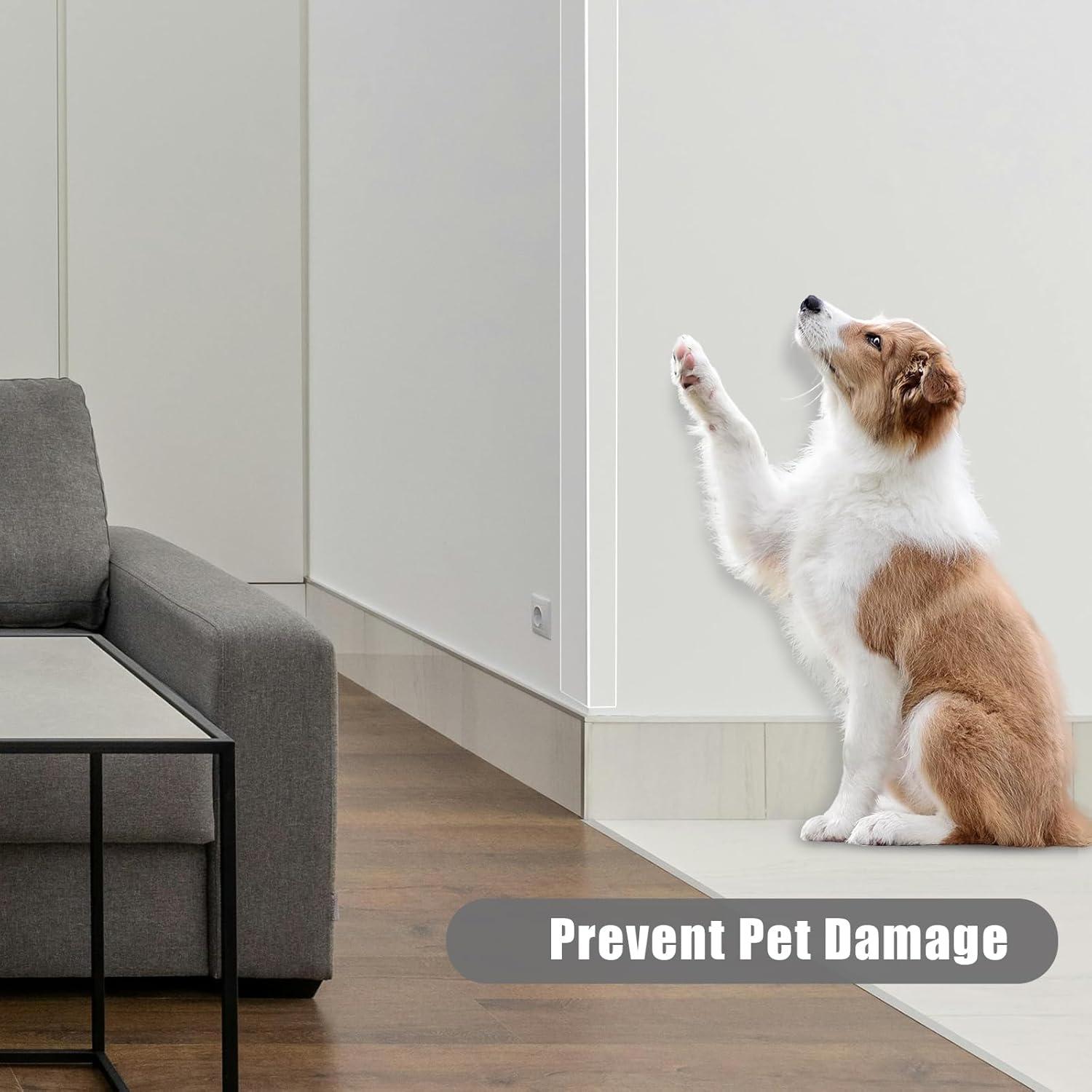 4 Protectores de Esquinas Transparentes Gebena 42cm para Bebés