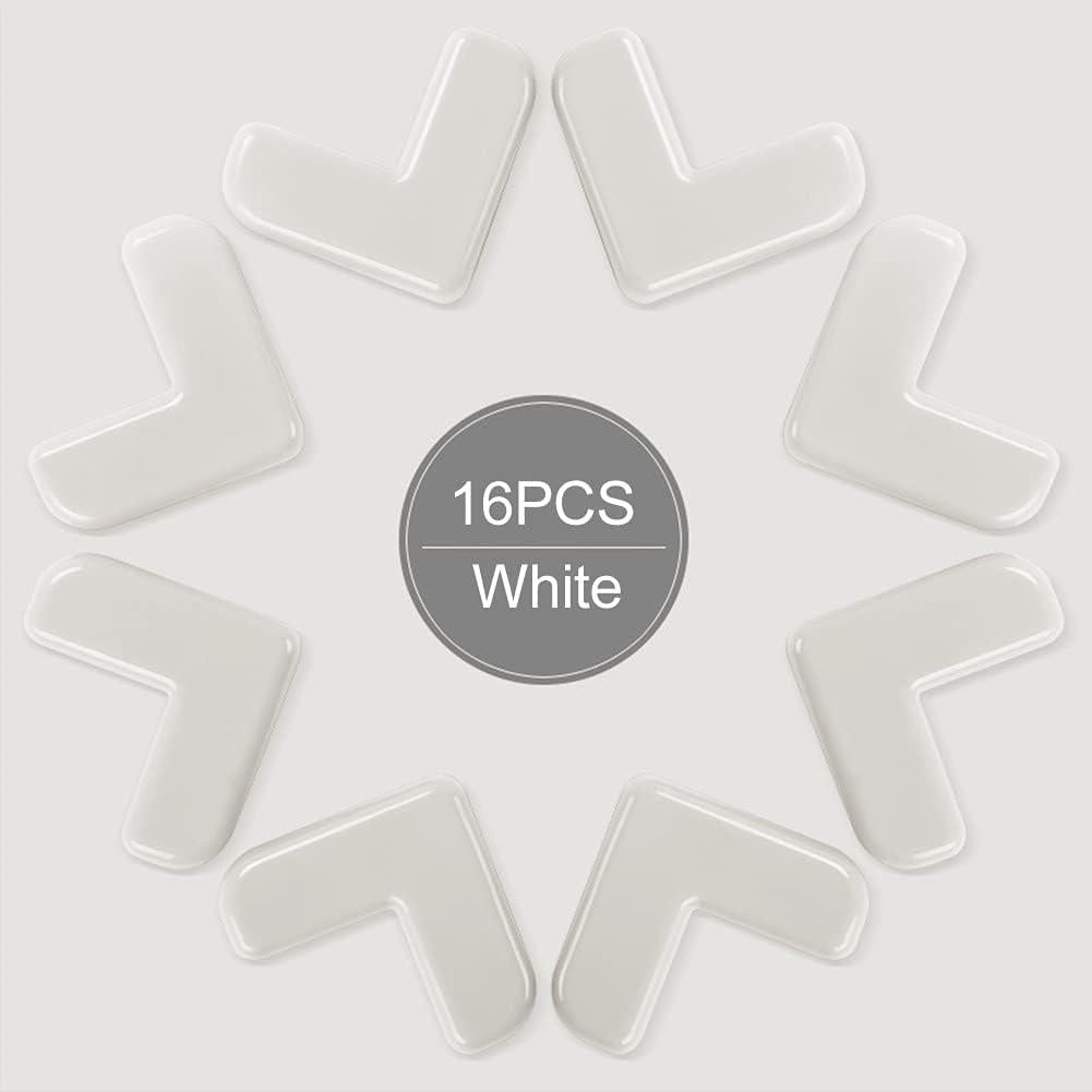 Protectores de Esquinas para Bebé Saycker - 16 Piezas Blanco