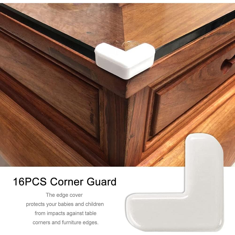 Protectores de Esquinas para Bebé Saycker - 16 Piezas Blanco