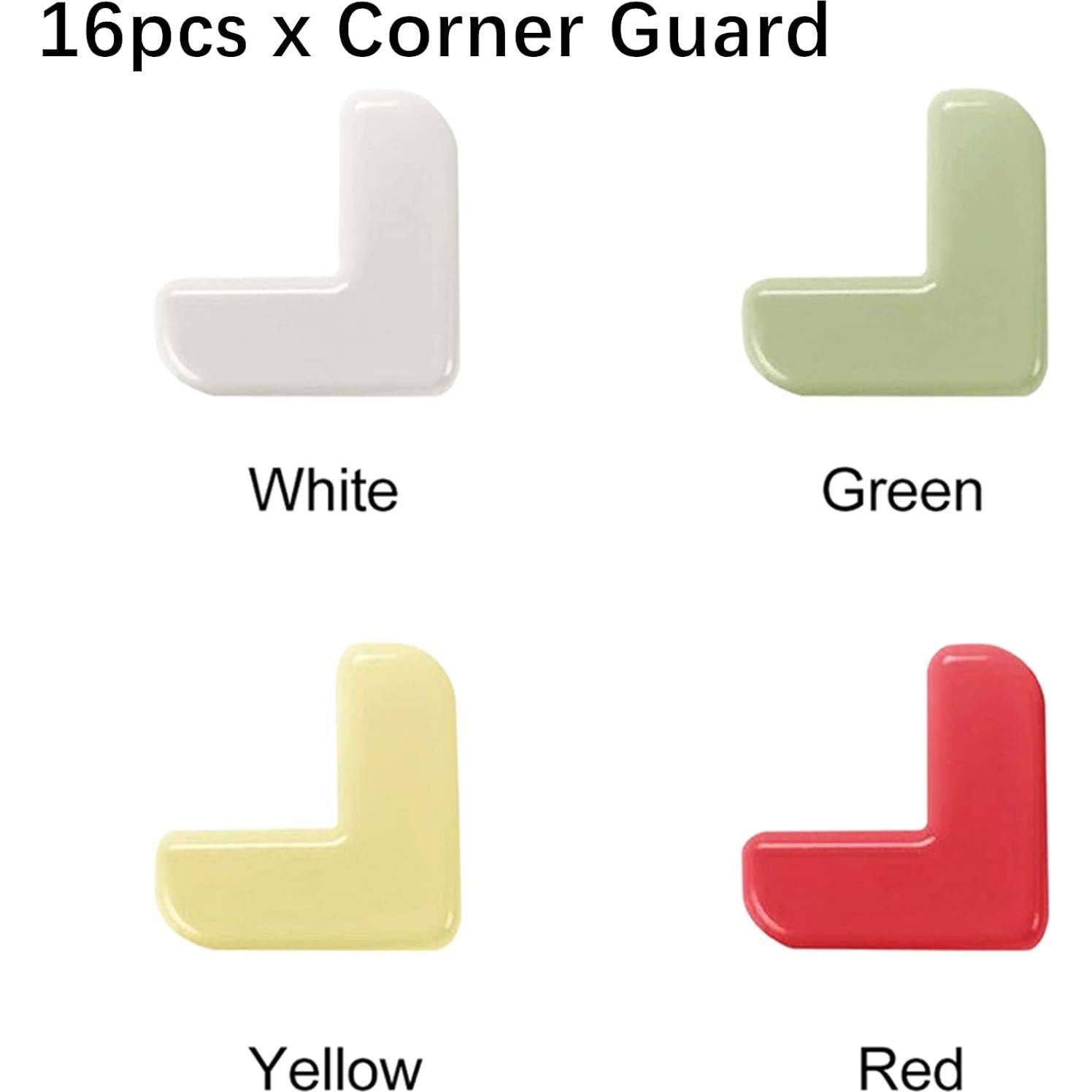 Protectores de Esquinas para Bebé Saycker - 16 Piezas Blanco