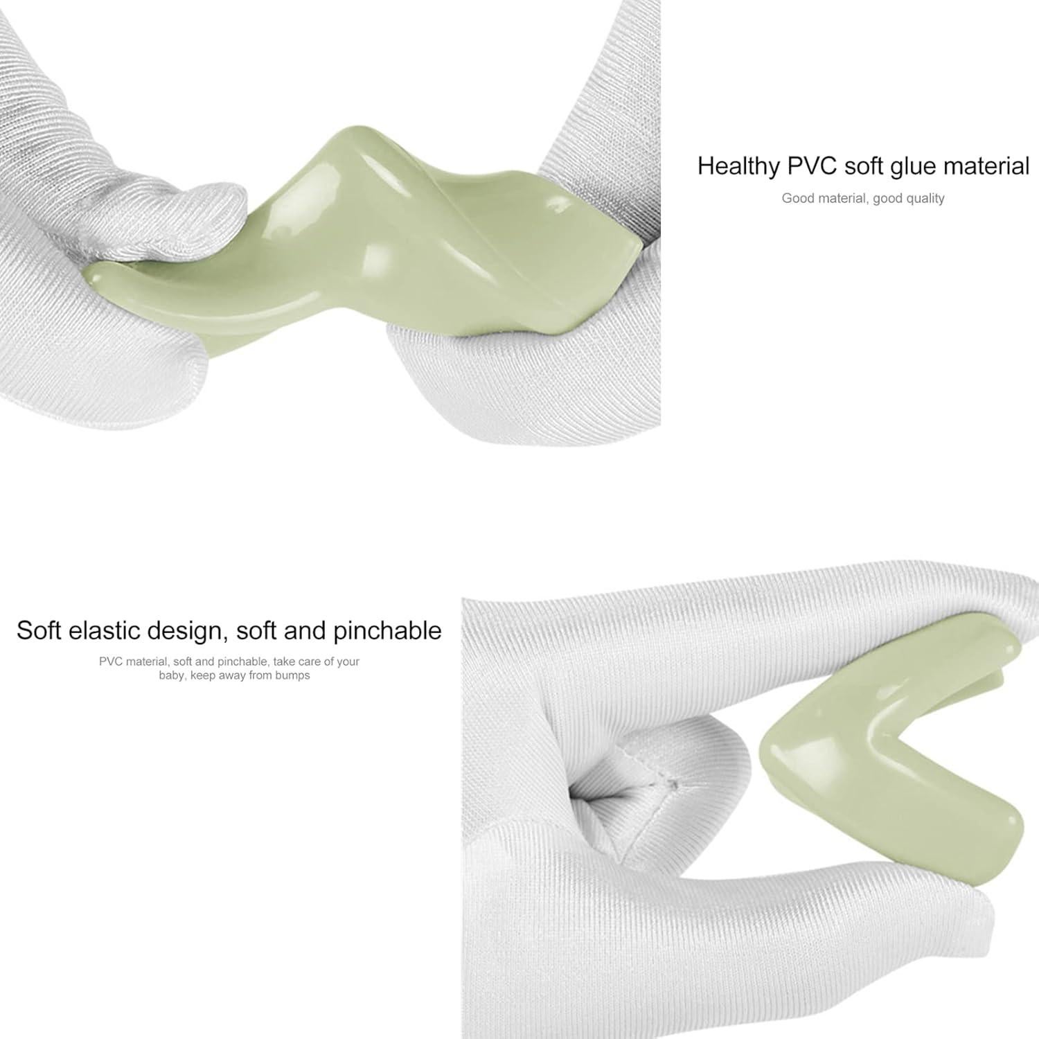 Protectores de Esquinas para Bebé Saycker - 16 Piezas Blanco