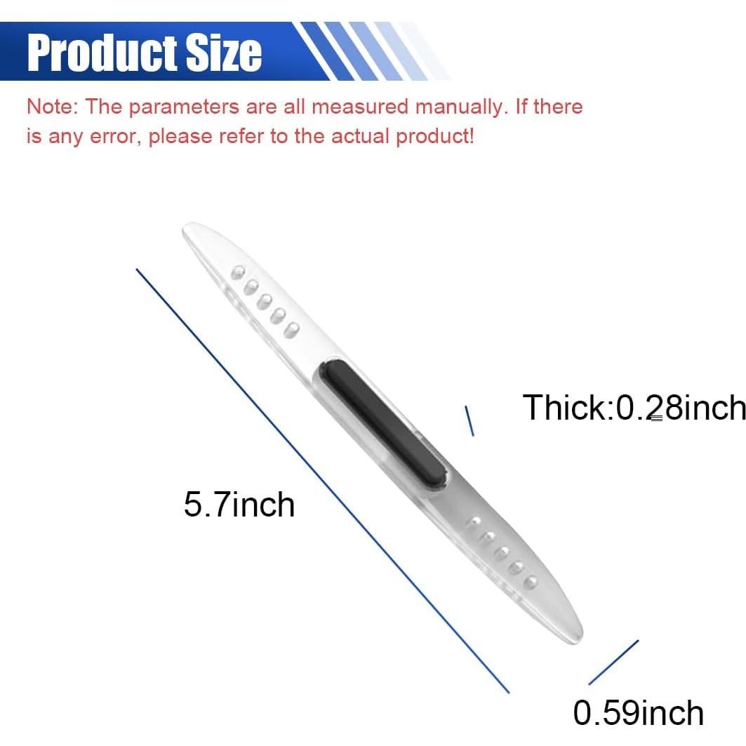 4 Protectores de Bordes de Puerta UHANBUT Anticolisión Transparente
