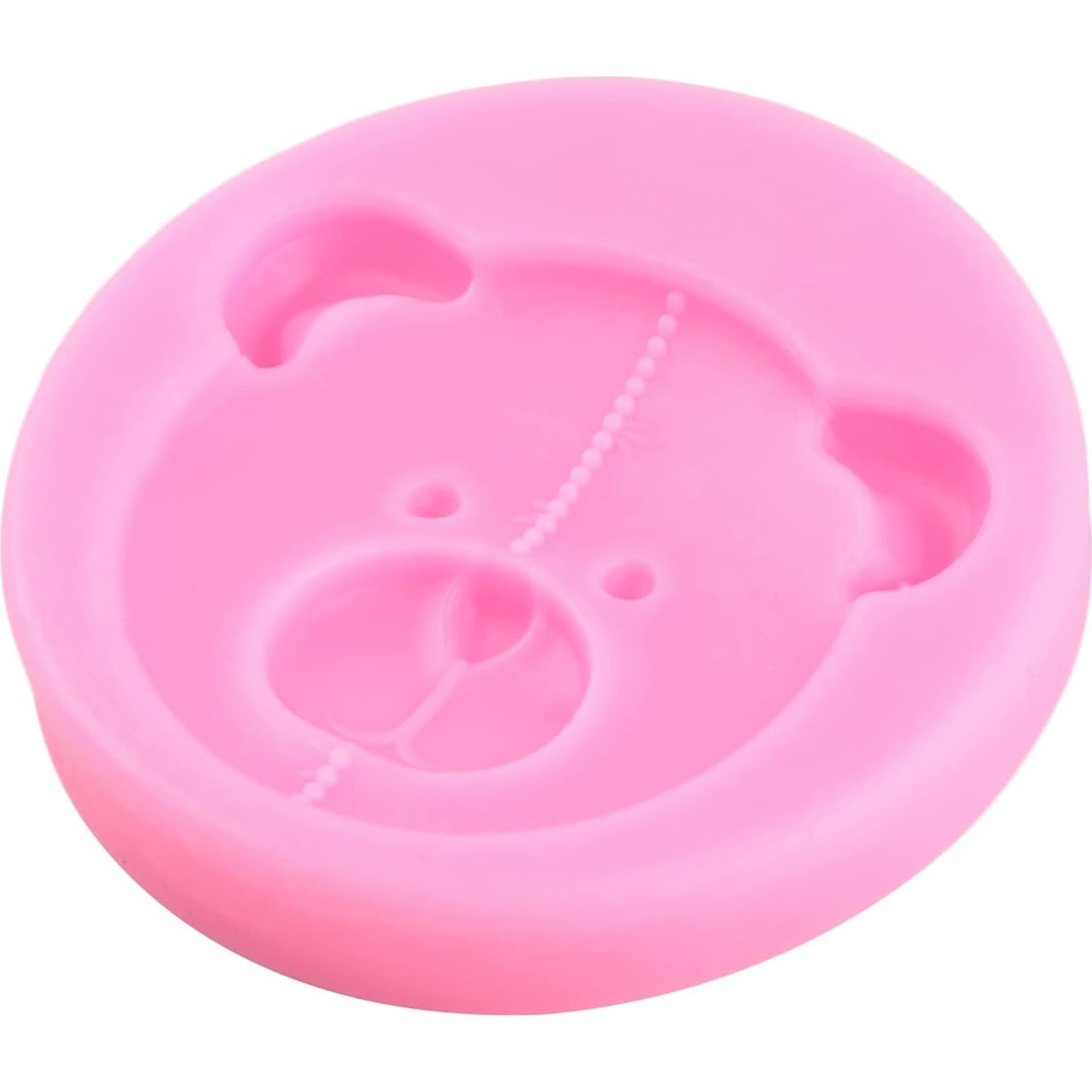 Moldes de Silicona de Oso MIYAHOUSE - 5 Piezas para Pasteles