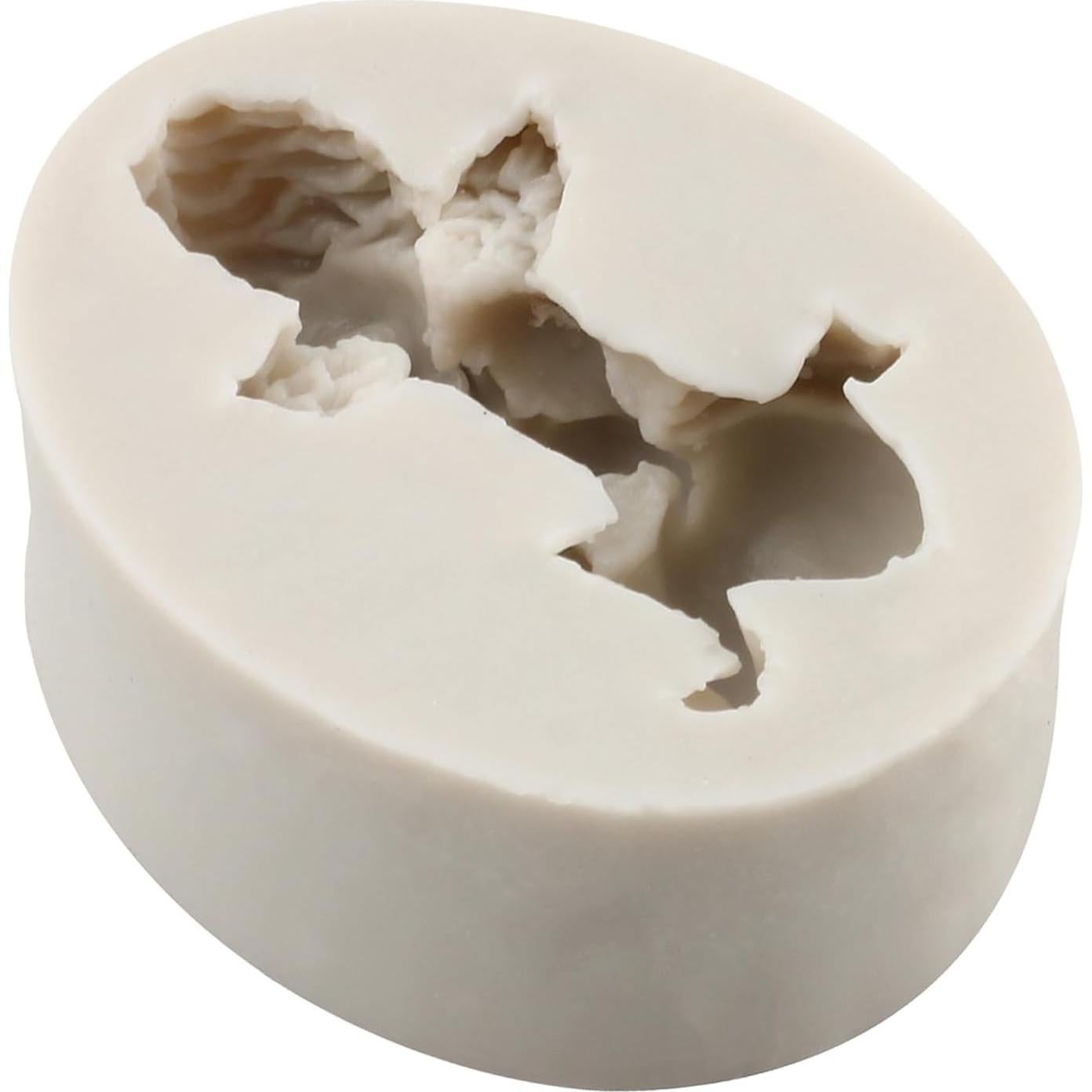 Molde de Silicona Angel Baby YANQINMS para Fondant 8.1x7.3 cm