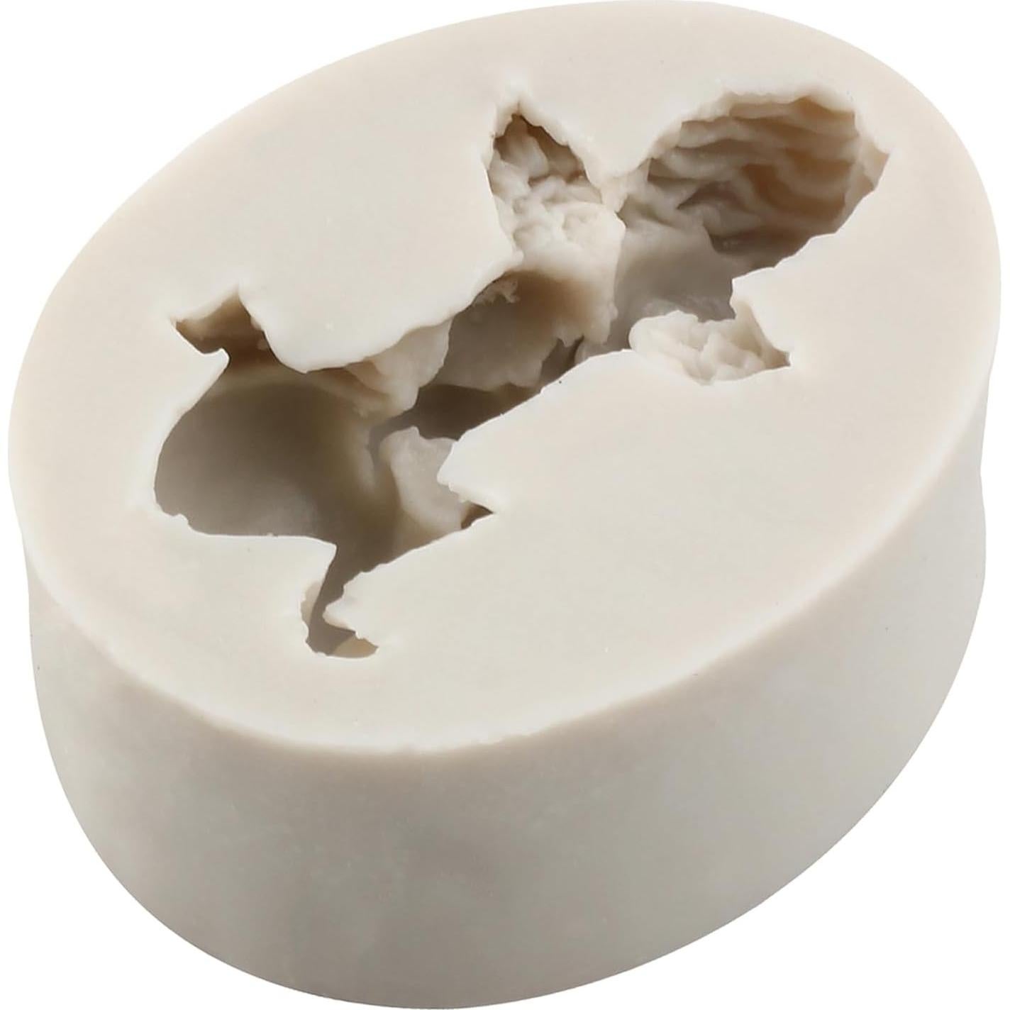 Molde de Silicona Angel Baby YANQINMS para Fondant 8.1x7.3 cm