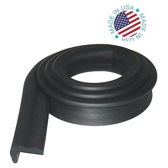 Protector de Bordes KidKusion Jumbo 1.83m Negro Hecho en EE. UU.