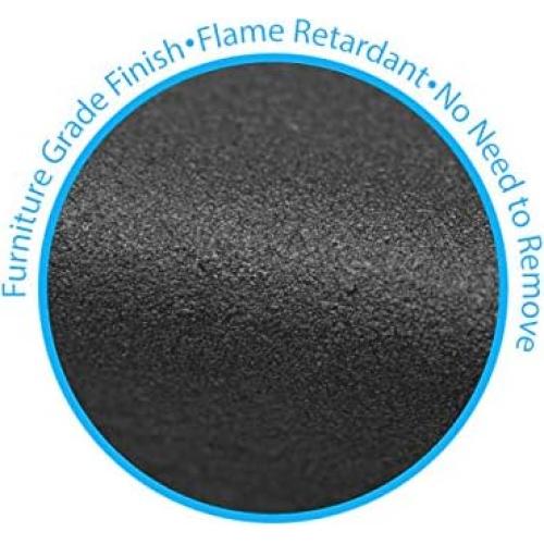 Protector de Bordes KidKusion Jumbo 1.83m Negro Hecho en EE. UU.