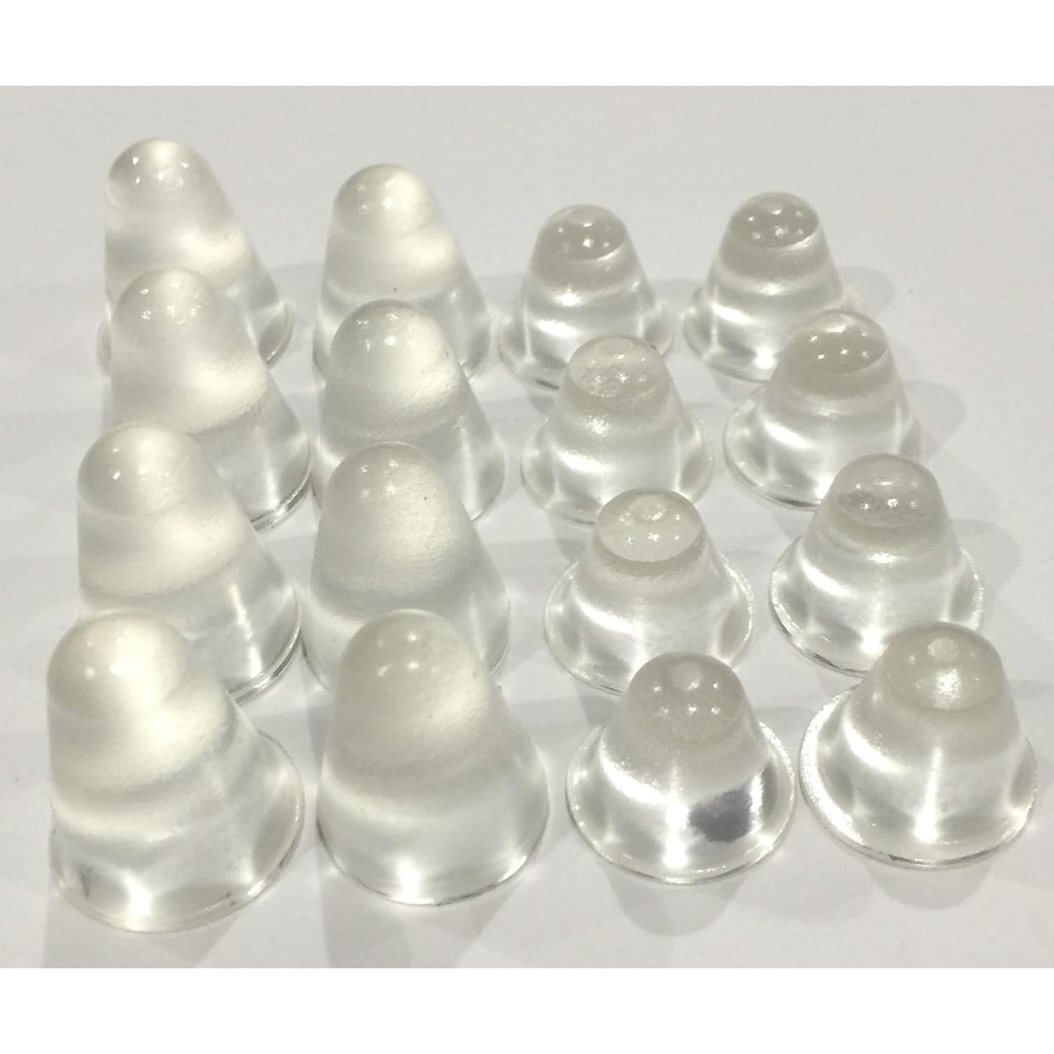 Bumpers de goma GorillaGrit 16 PC - Espaciadores autoadhesivos