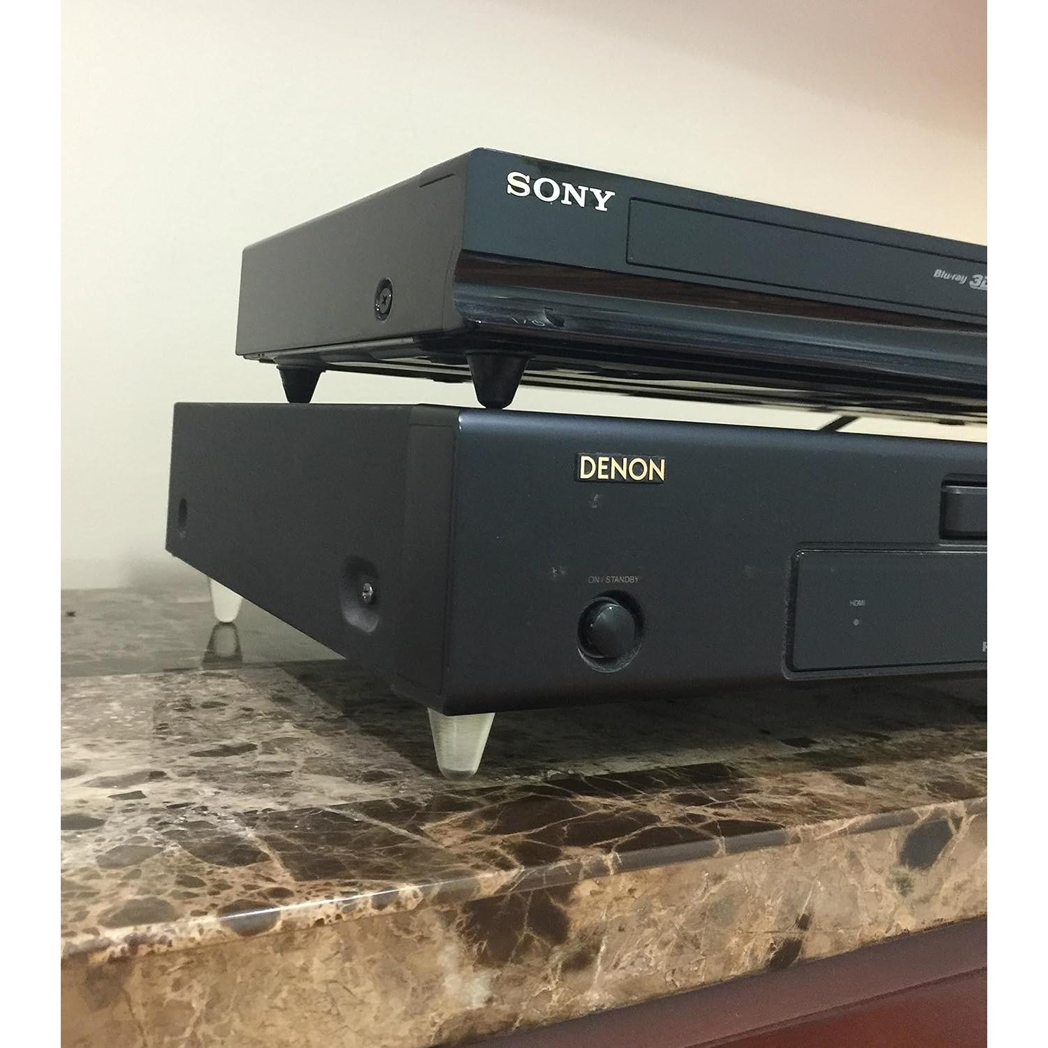 Bumpers de goma GorillaGrit 16 PC - Espaciadores autoadhesivos