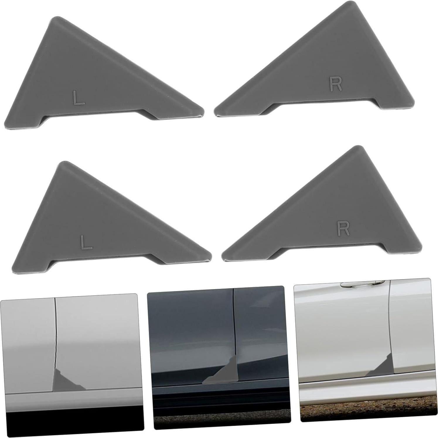 6 Protectores de Silicona para Puertas de Auto Anneome