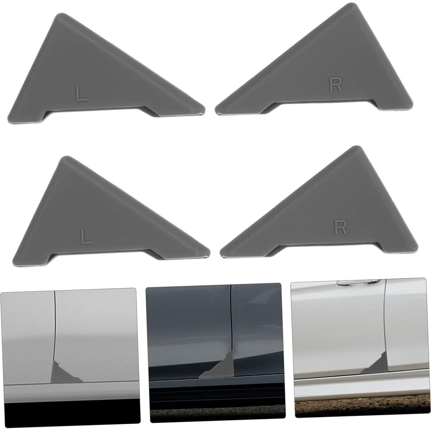 Mikinona Protectores de Silicona para Puertas de Coche 6pcs