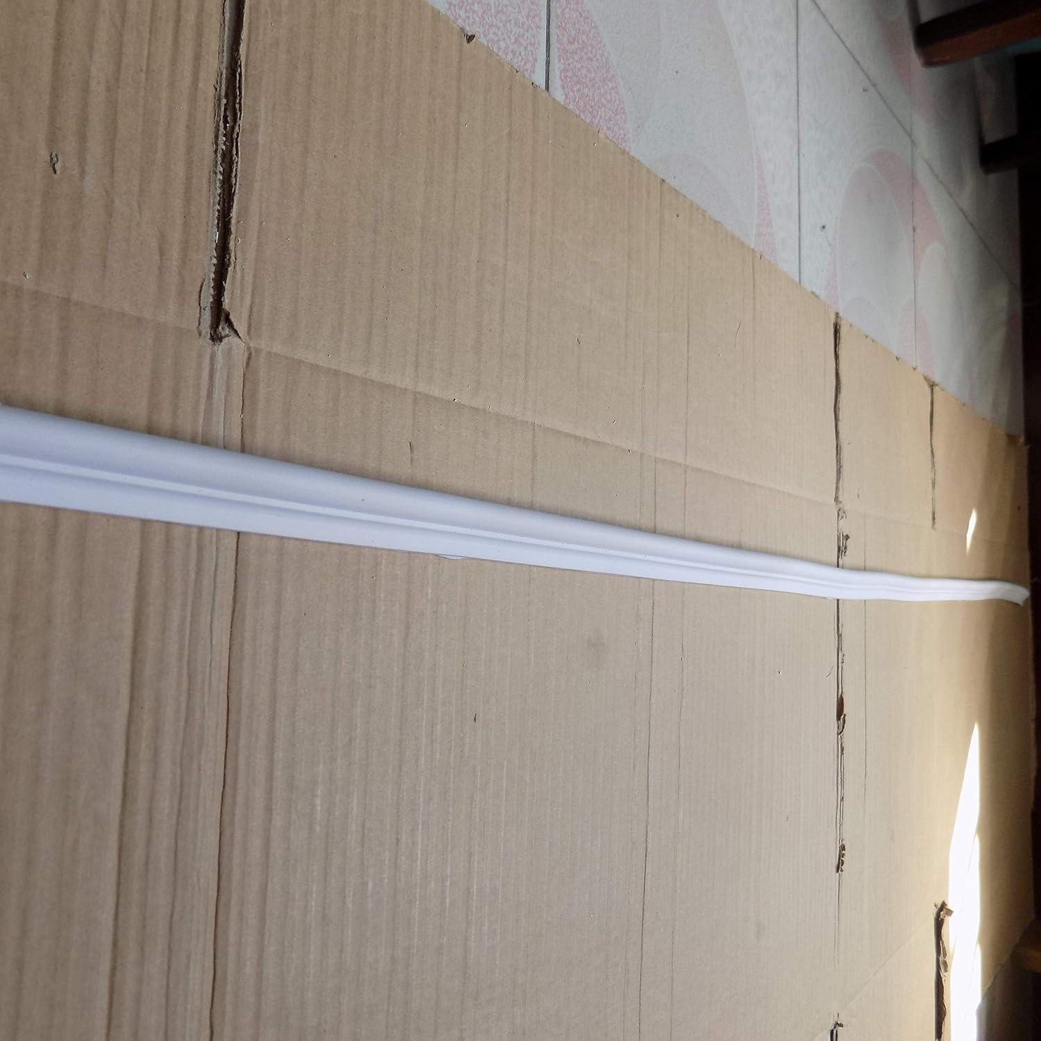 Moldura Flexible de PVC Zhangbl 2.2cm Ancho x 1.2cm Grosor