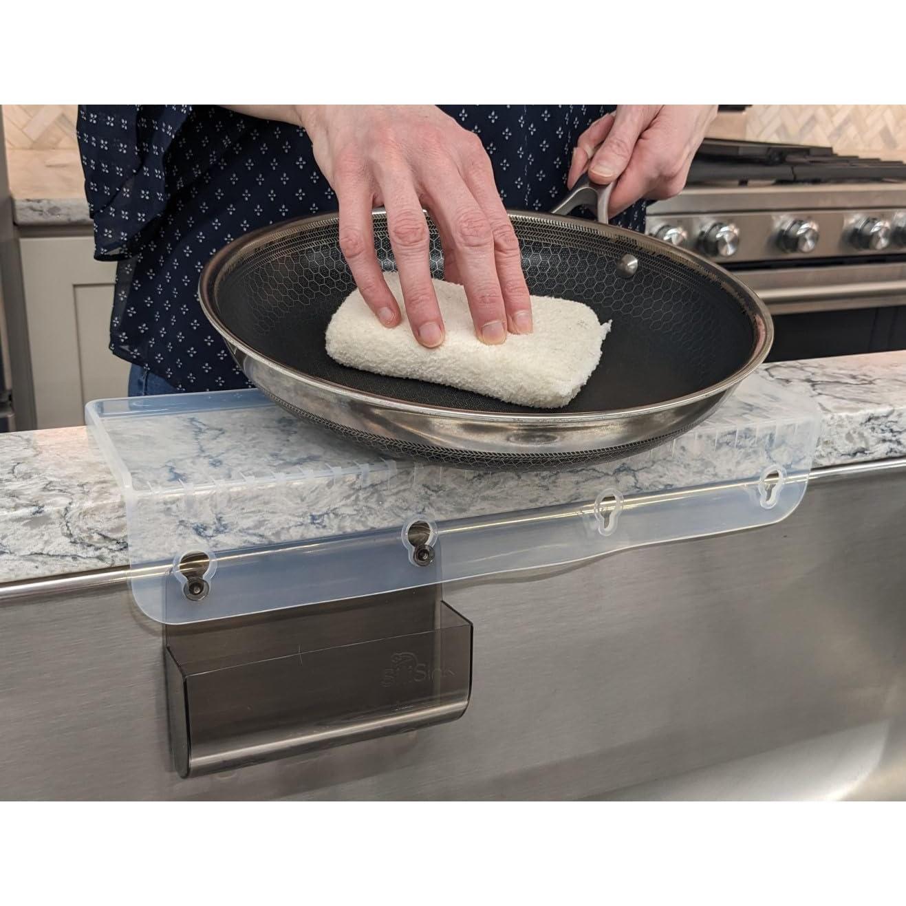 Protector de Borde de Silicona SiliSink 10.16x35.56cm Transparente