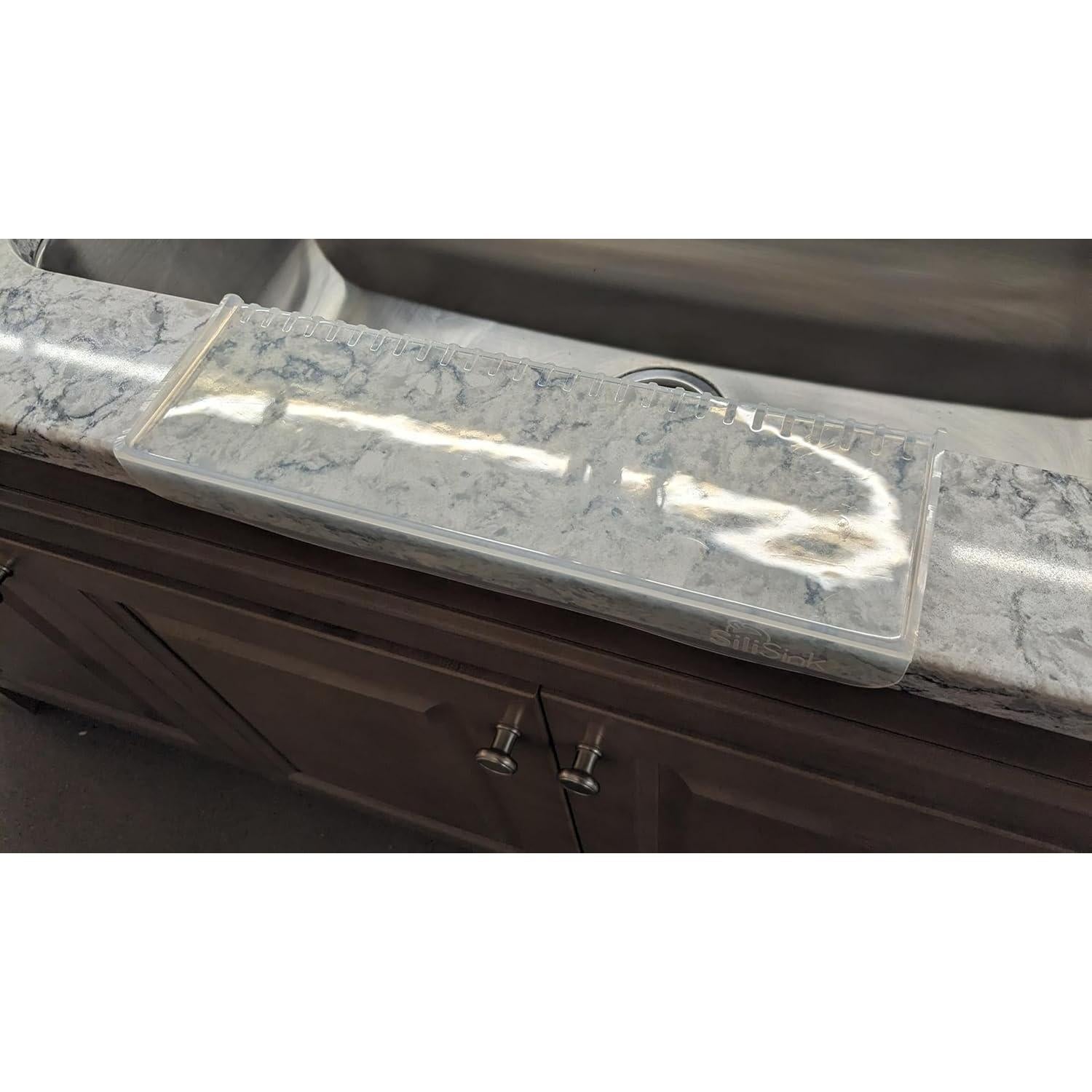 Protector de Borde de Silicona SiliSink 10.16x35.56cm Transparente