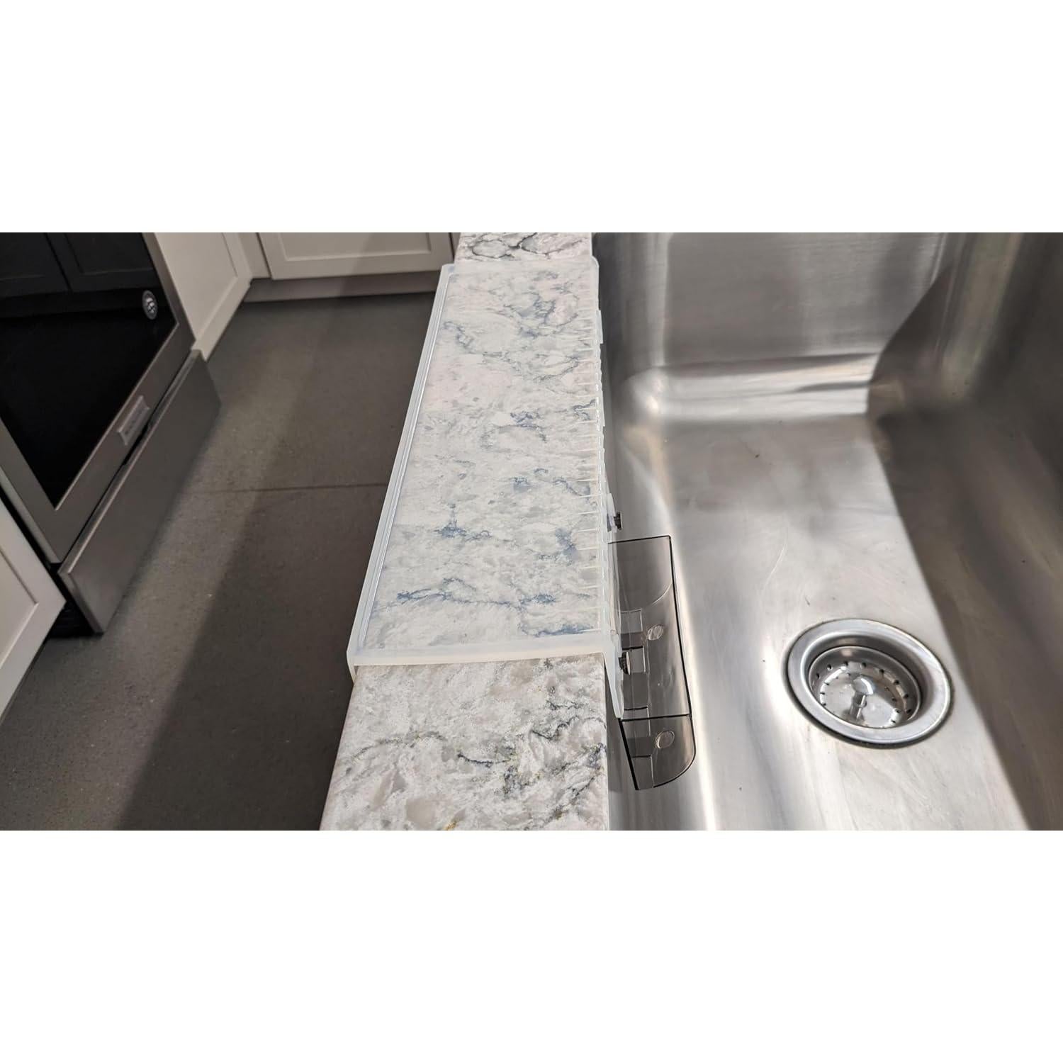 Protector de Borde de Silicona SiliSink 10.16x35.56cm Transparente