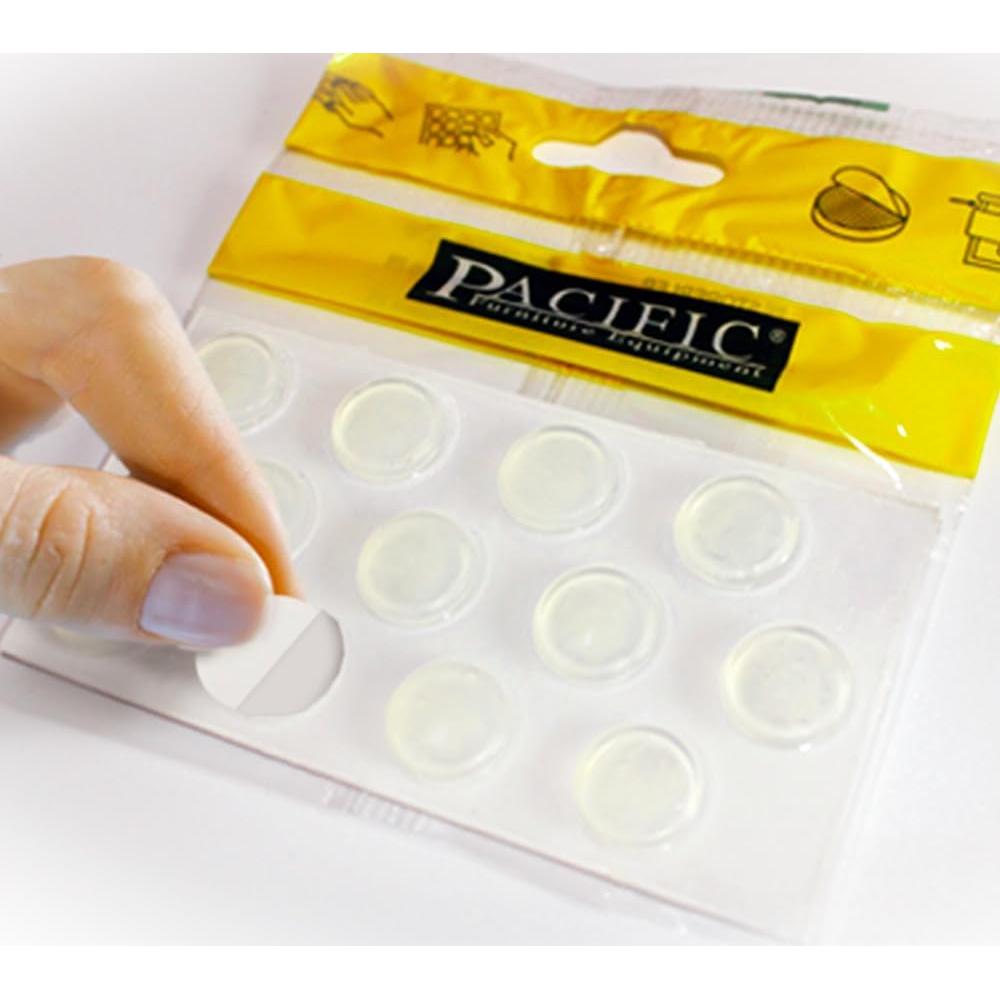 Topes de Mesa de Vidrio PACIFIC - Almohadillas Antideslizantes 50 Piezas