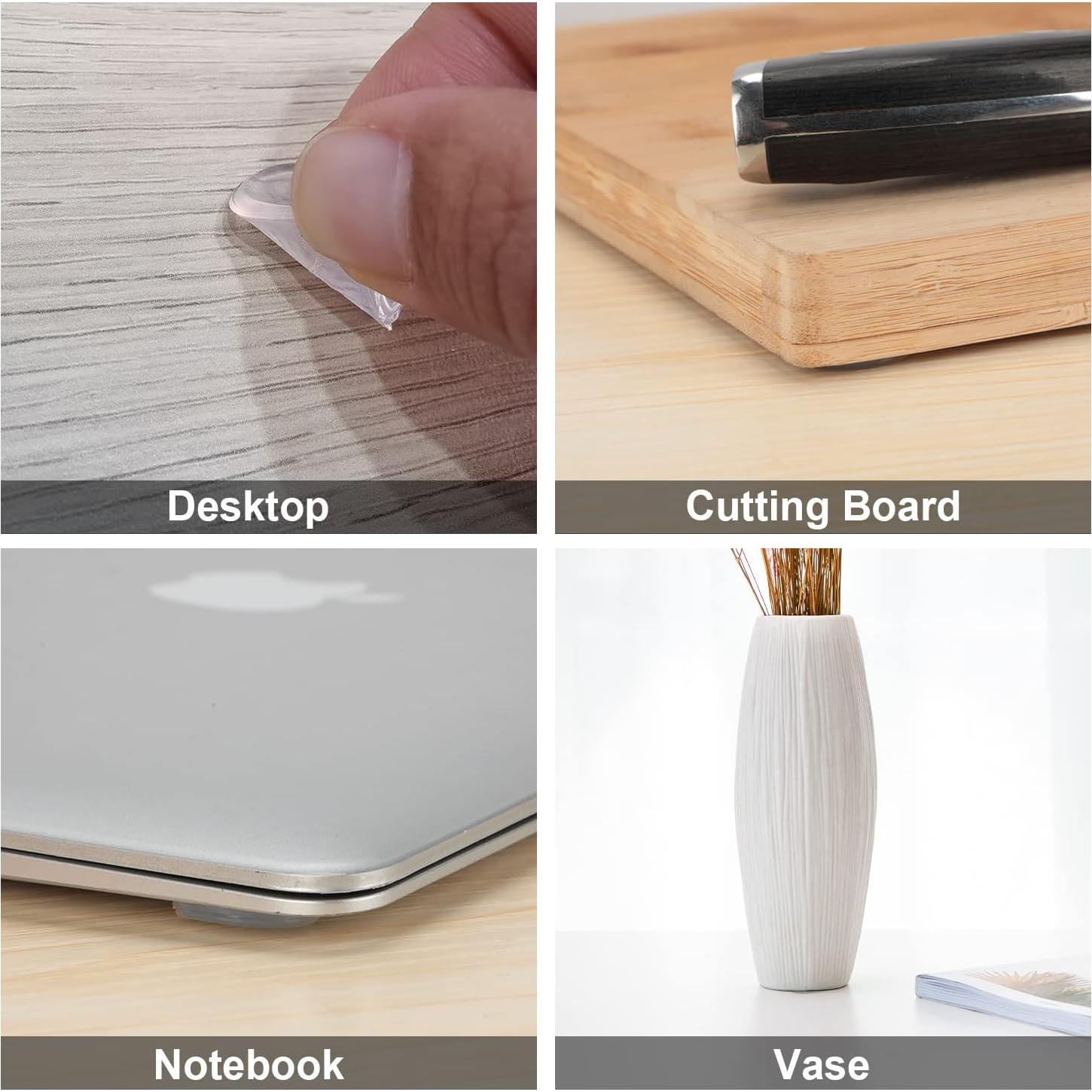 Topes de mesa de vidrio autoadhesivos HuaPin 20mm 24 PCS