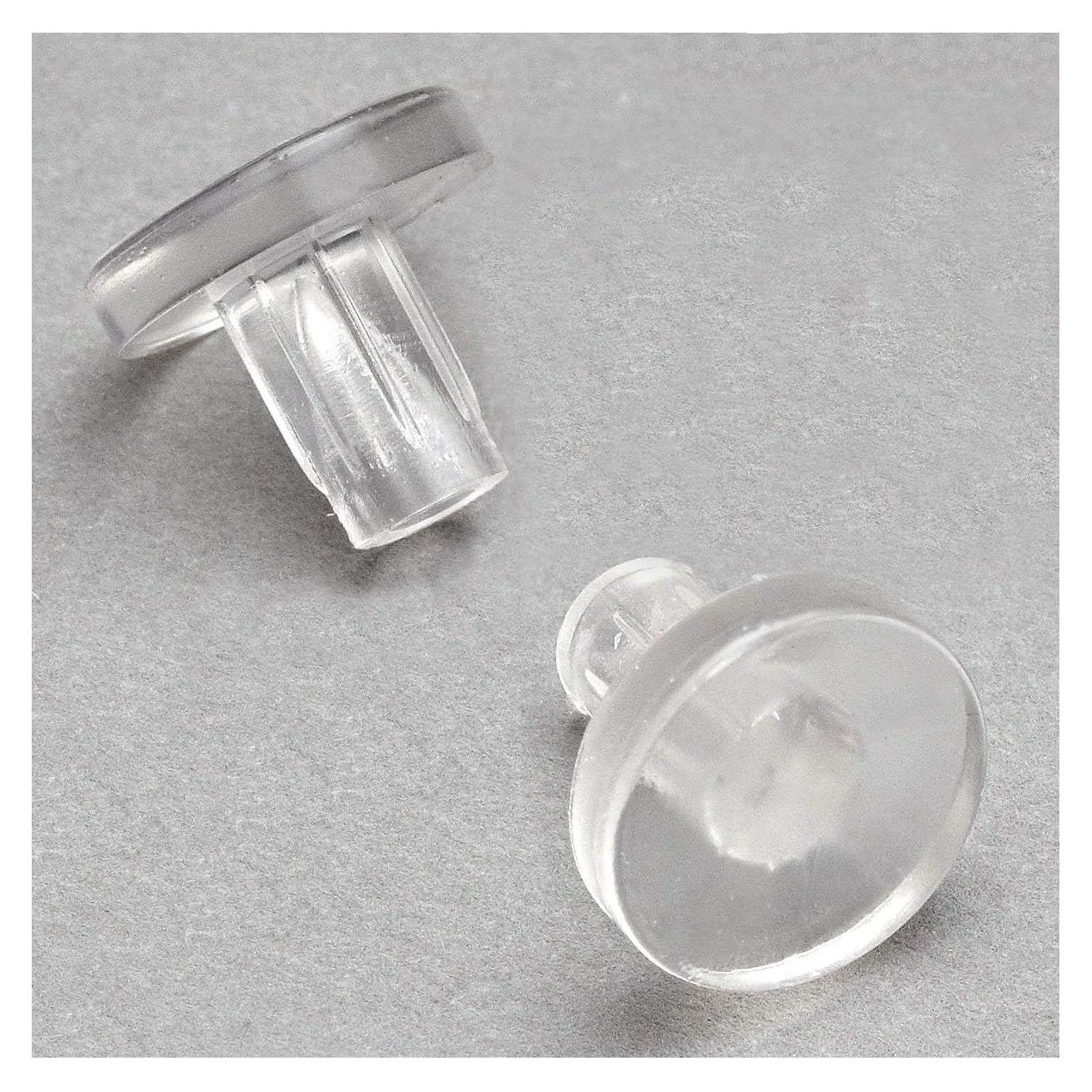 Almohadillas Transparentes de Vinilo GoodsZone 10 Piezas para Mesas de Cristal