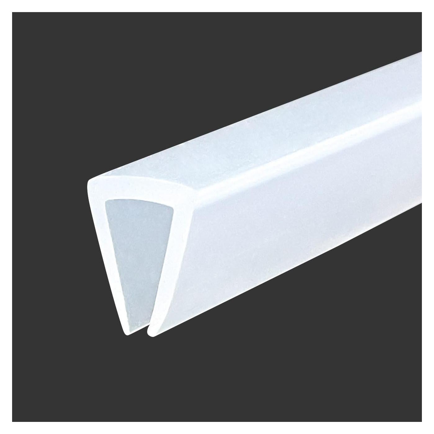 Bisel de Goma Silicona Protalwell 6.35mm x 6.1m Blanco