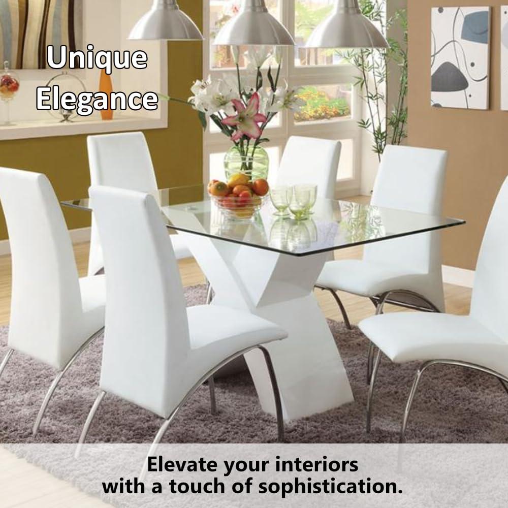 Custom Glass Cut to Size 1/8" 5/32" 3/16" 1/4" 3/8" Thickness for Tabletop, Shelves, Doors, Windows - Strong Tempered Glass