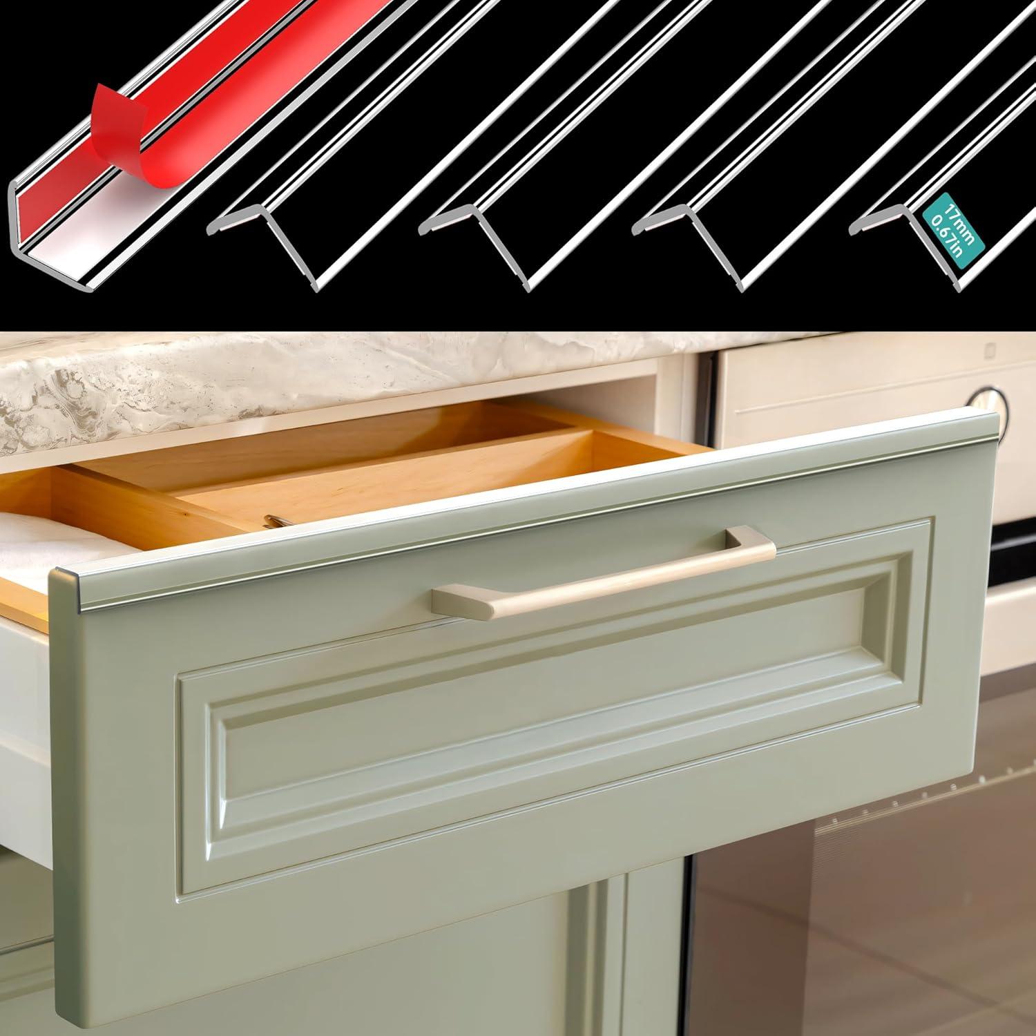 Protectores de Esquinas de Pared Monoid Transparentes - 5 Piezas